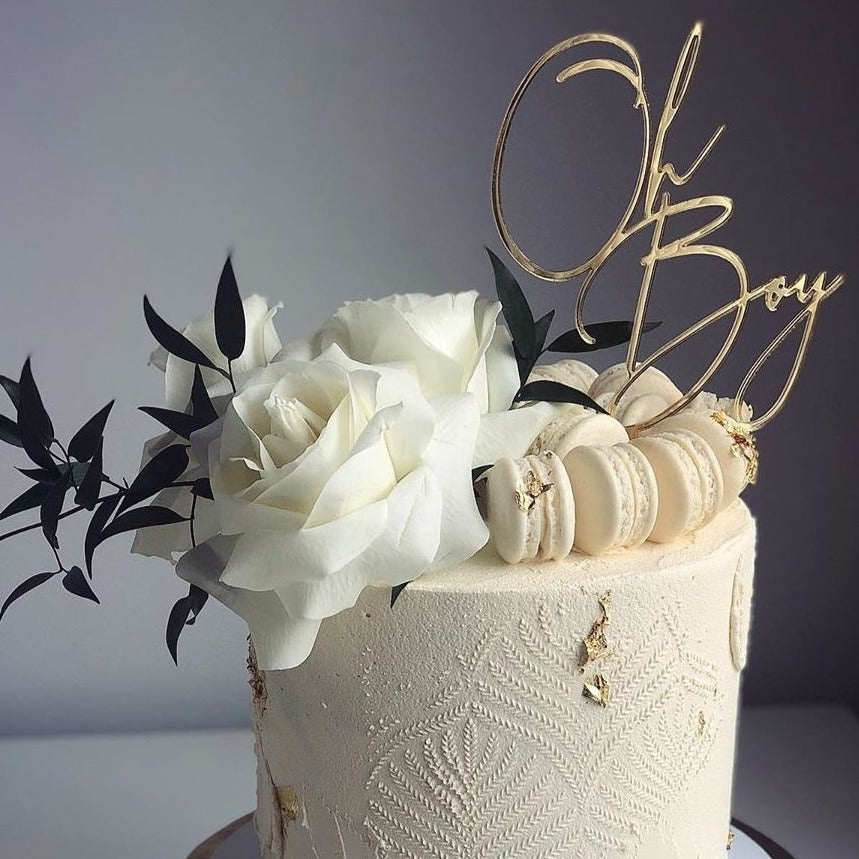 Oh boy best sale cake