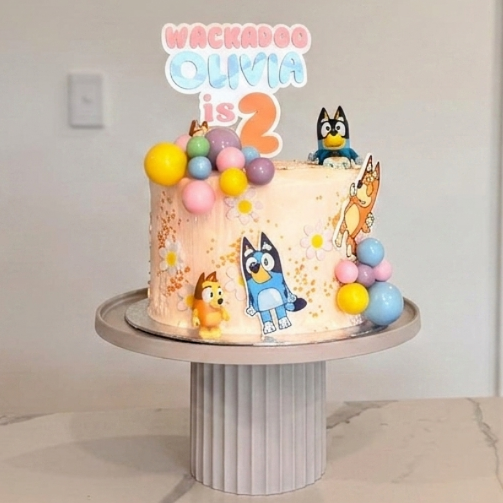 Bluey Wackadoo Cake Topper