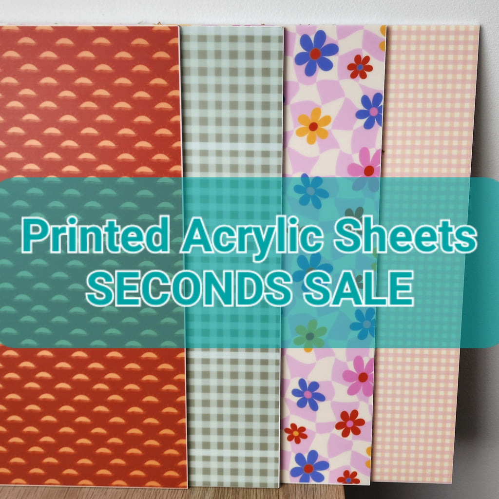 Printed Acrylic Sheets - Seconds