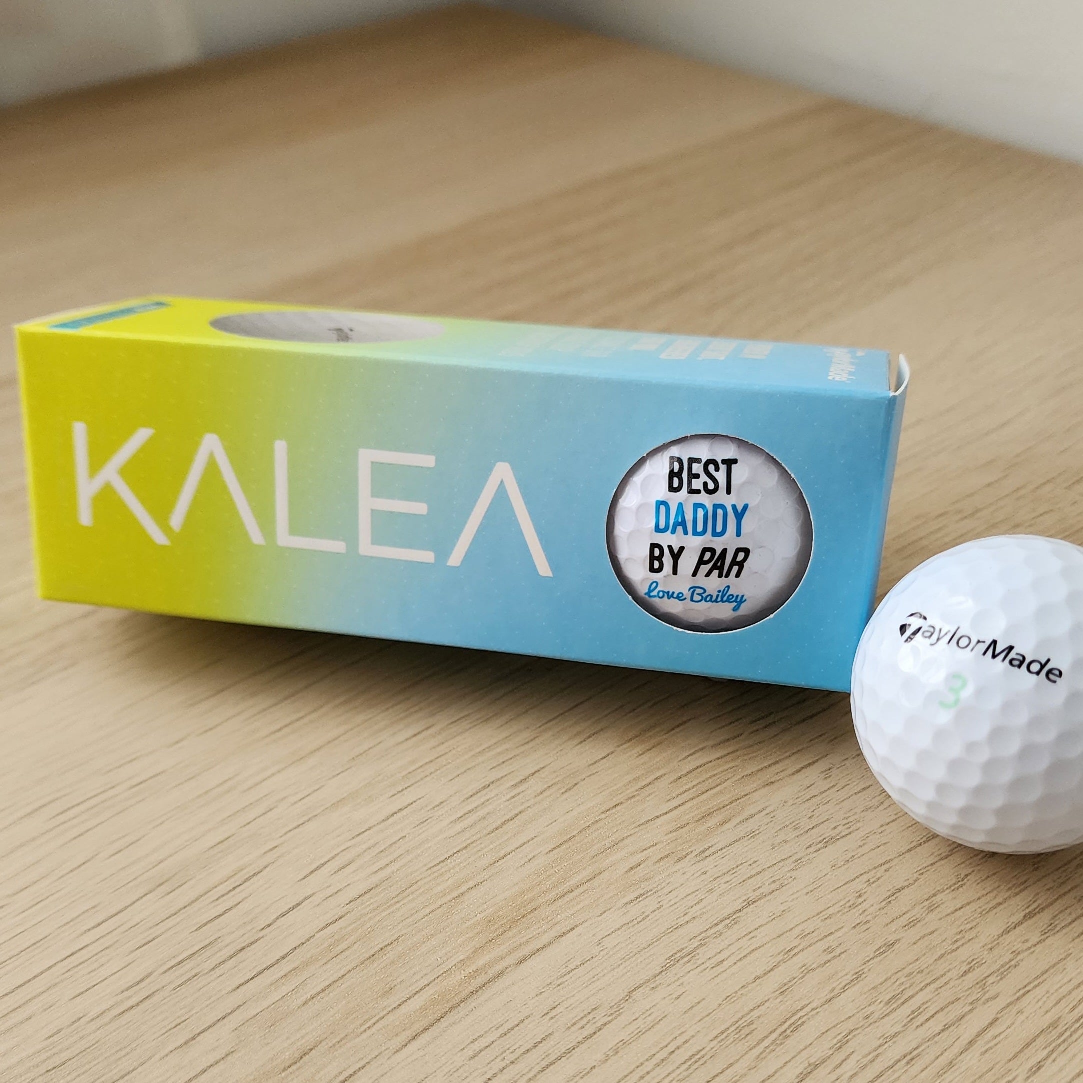 Personalised Golf Balls (set of 3) - By Par Design