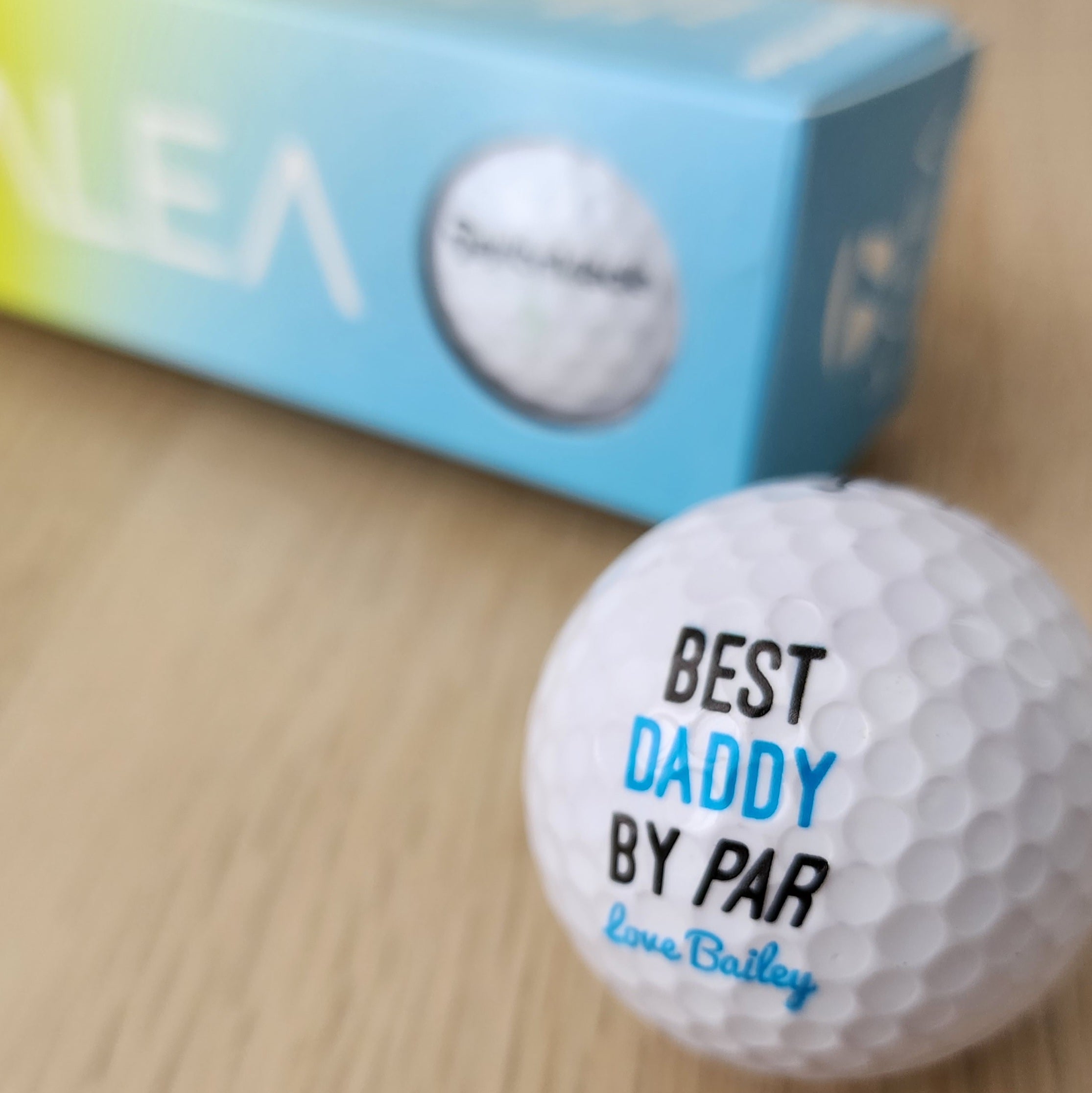 Personalised Golf Balls (set of 3) - By Par Design