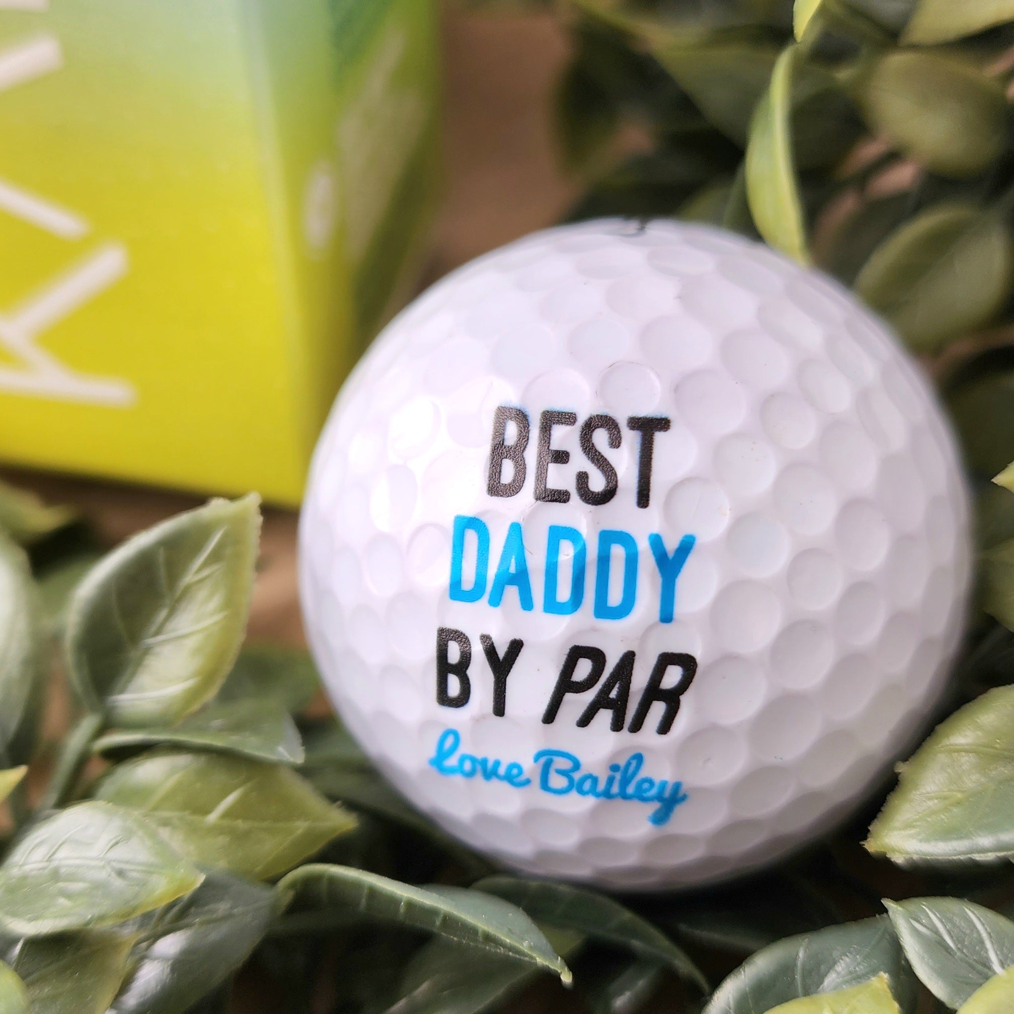 Personalised Golf Balls (set of 3) - By Par Design