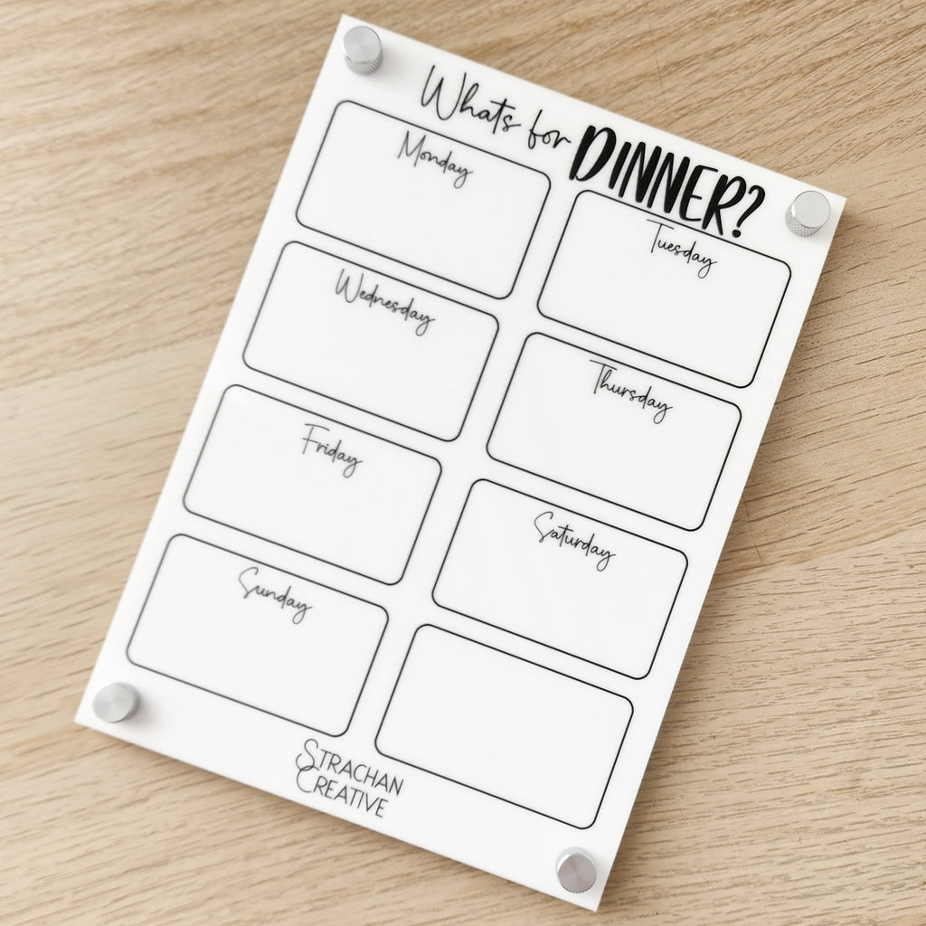What's For Dinner? Meal Planner - NEW