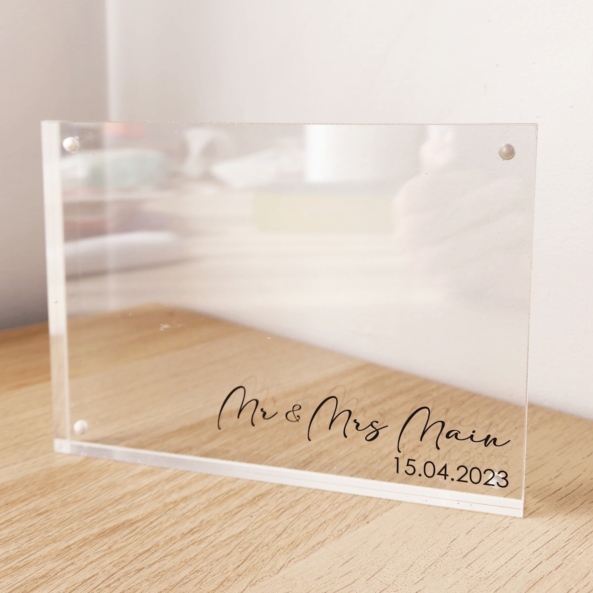 Empty Acrylic Photo Block - Best Ever Design