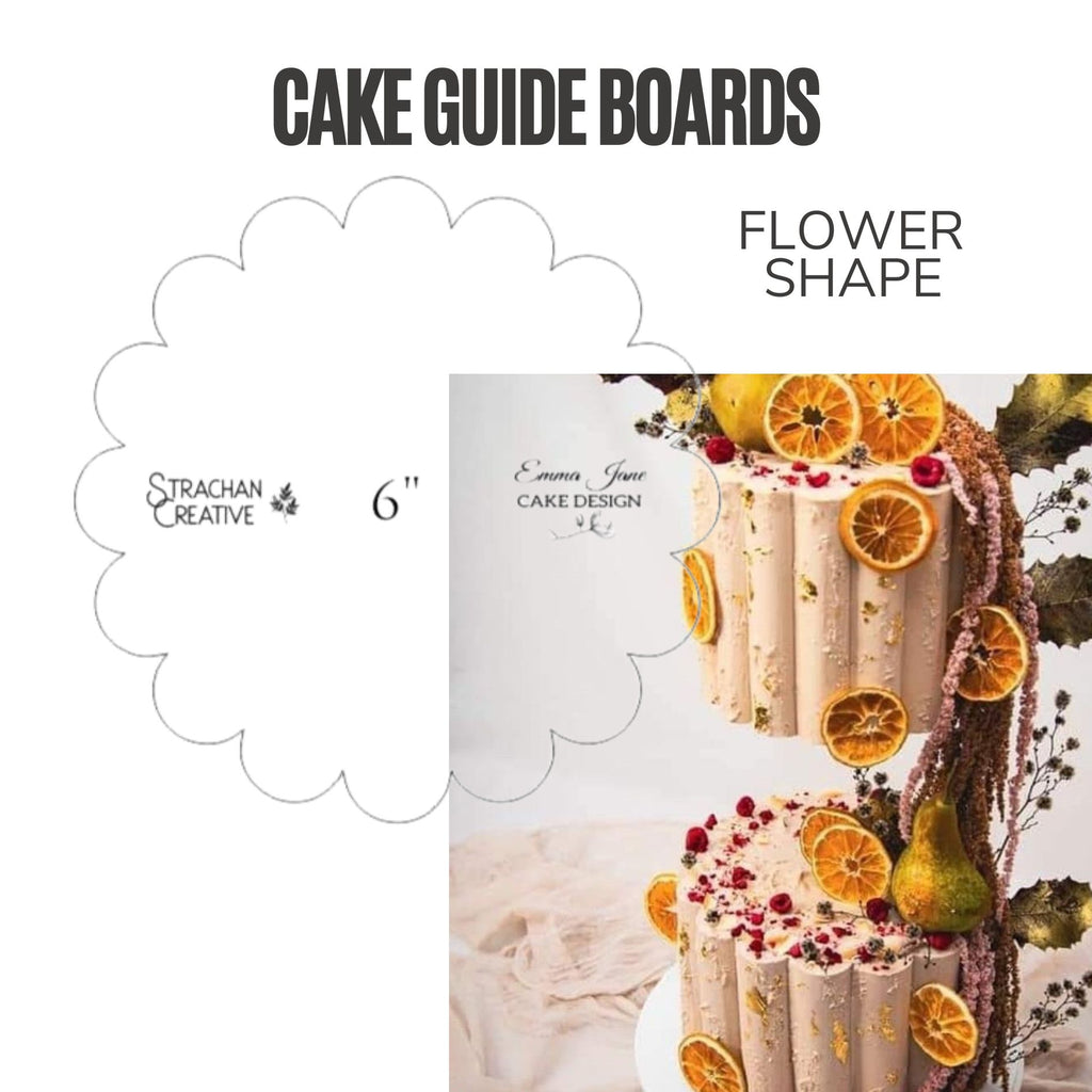 Flower Cake Guide Boards