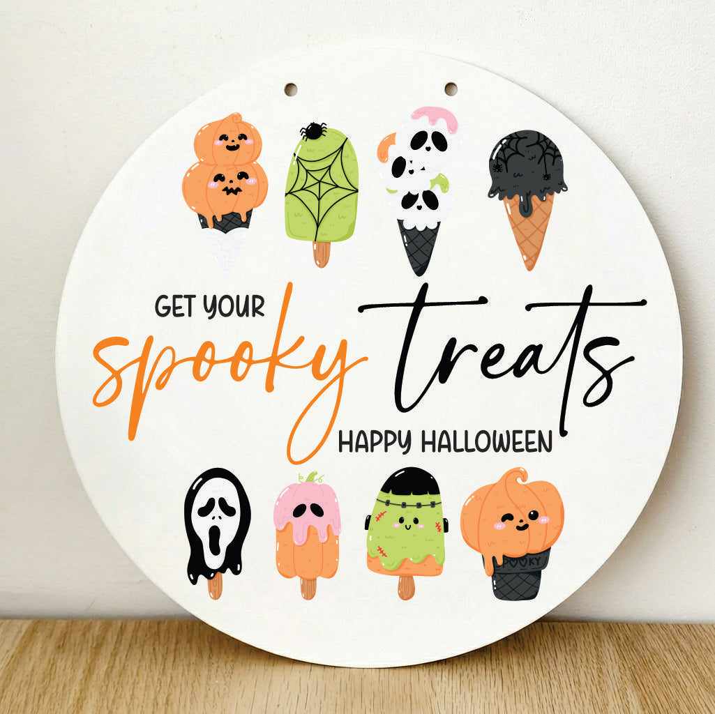 Halloween Sign - Spooky Treats