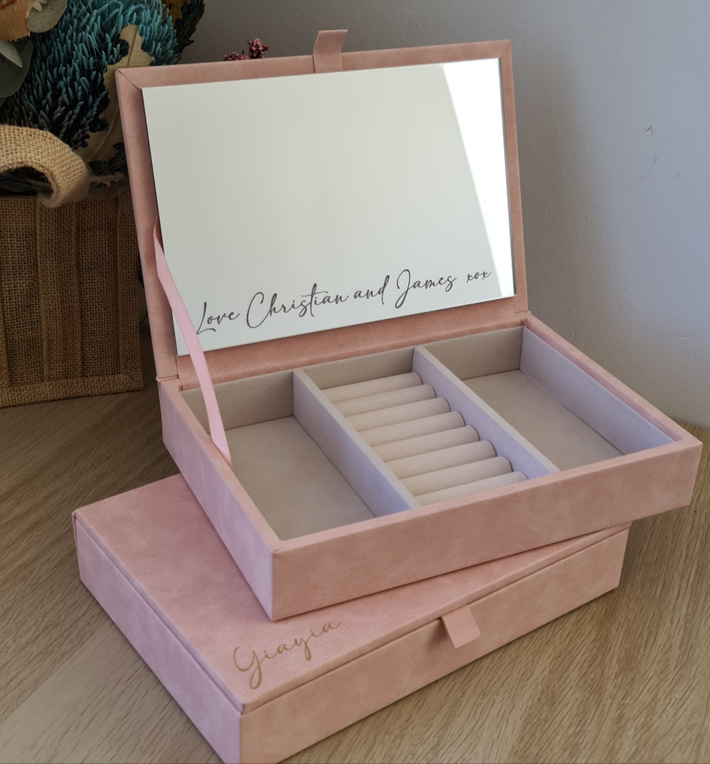 Personalised Jewellery Box