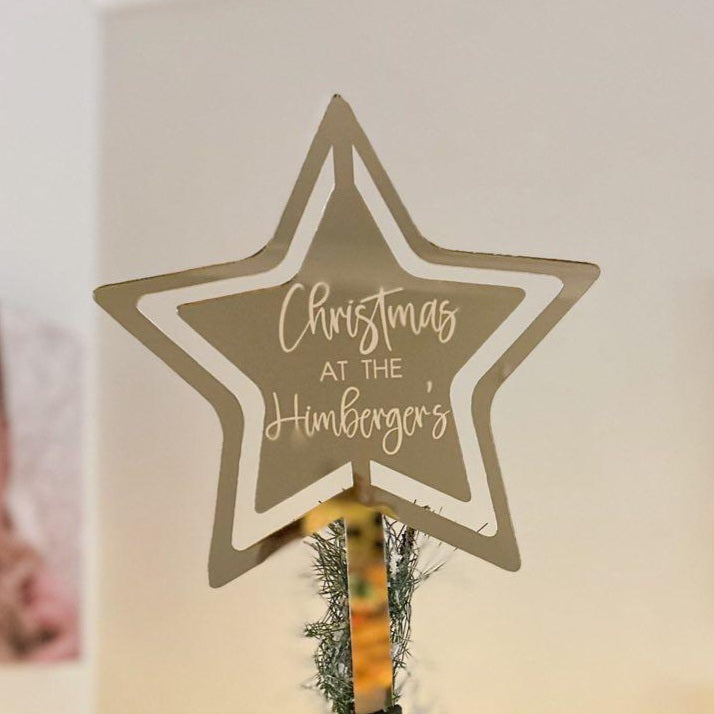 Christmas Star Tree Topper