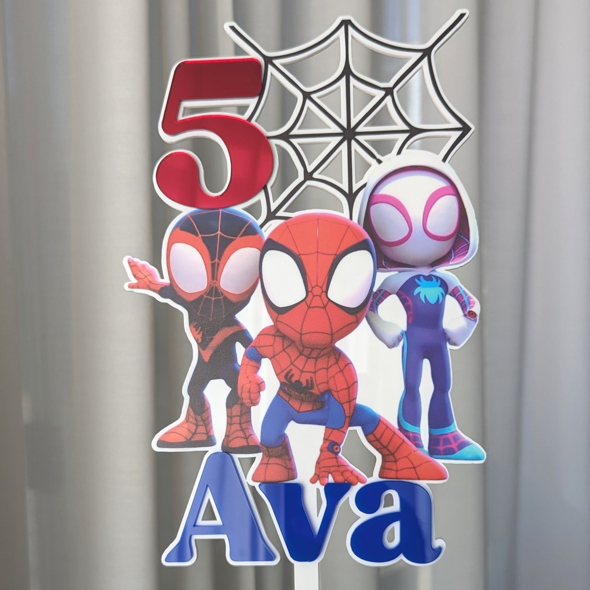 Spiderman Cake Topper