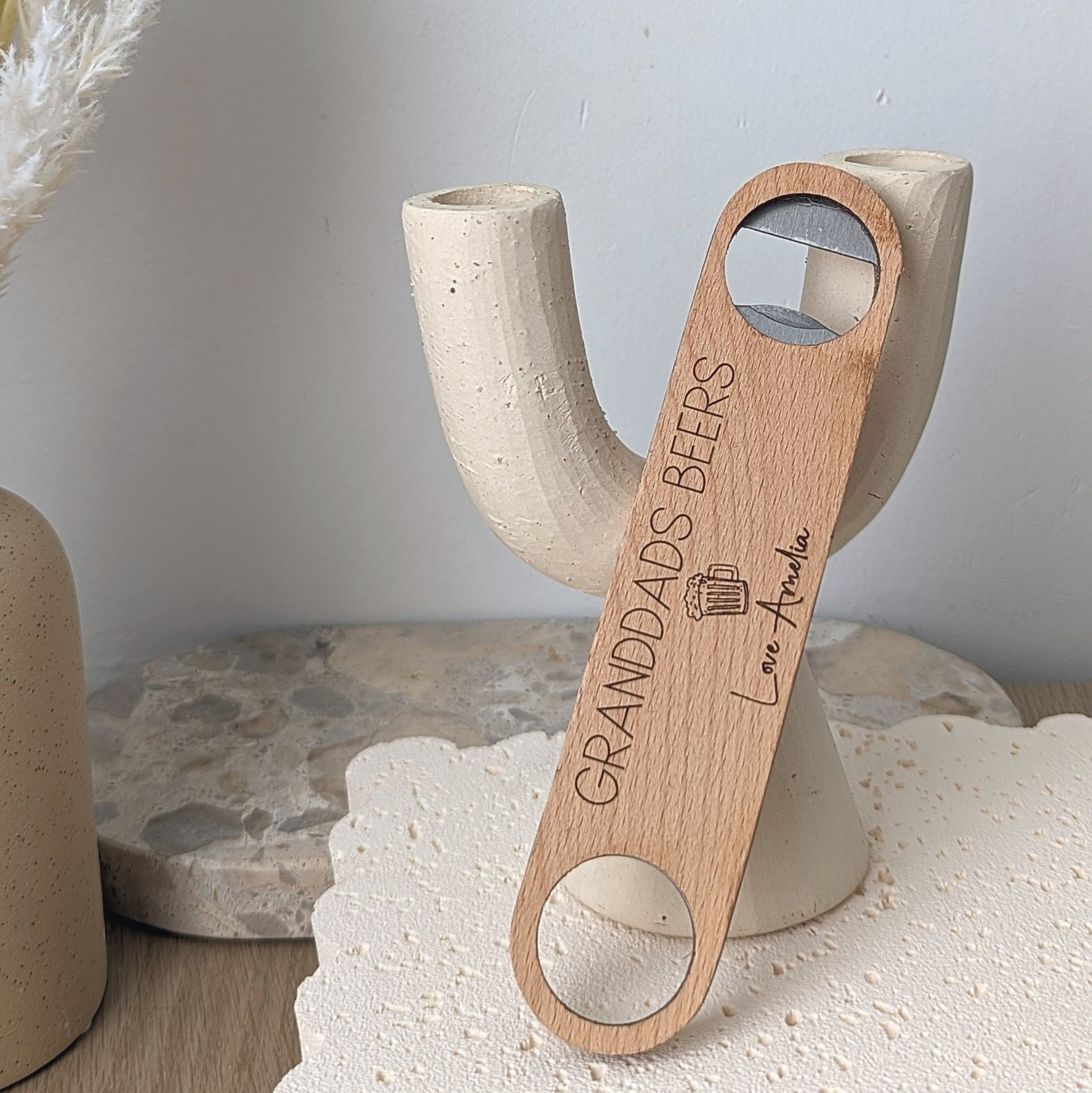 Wooden Bottle Opener