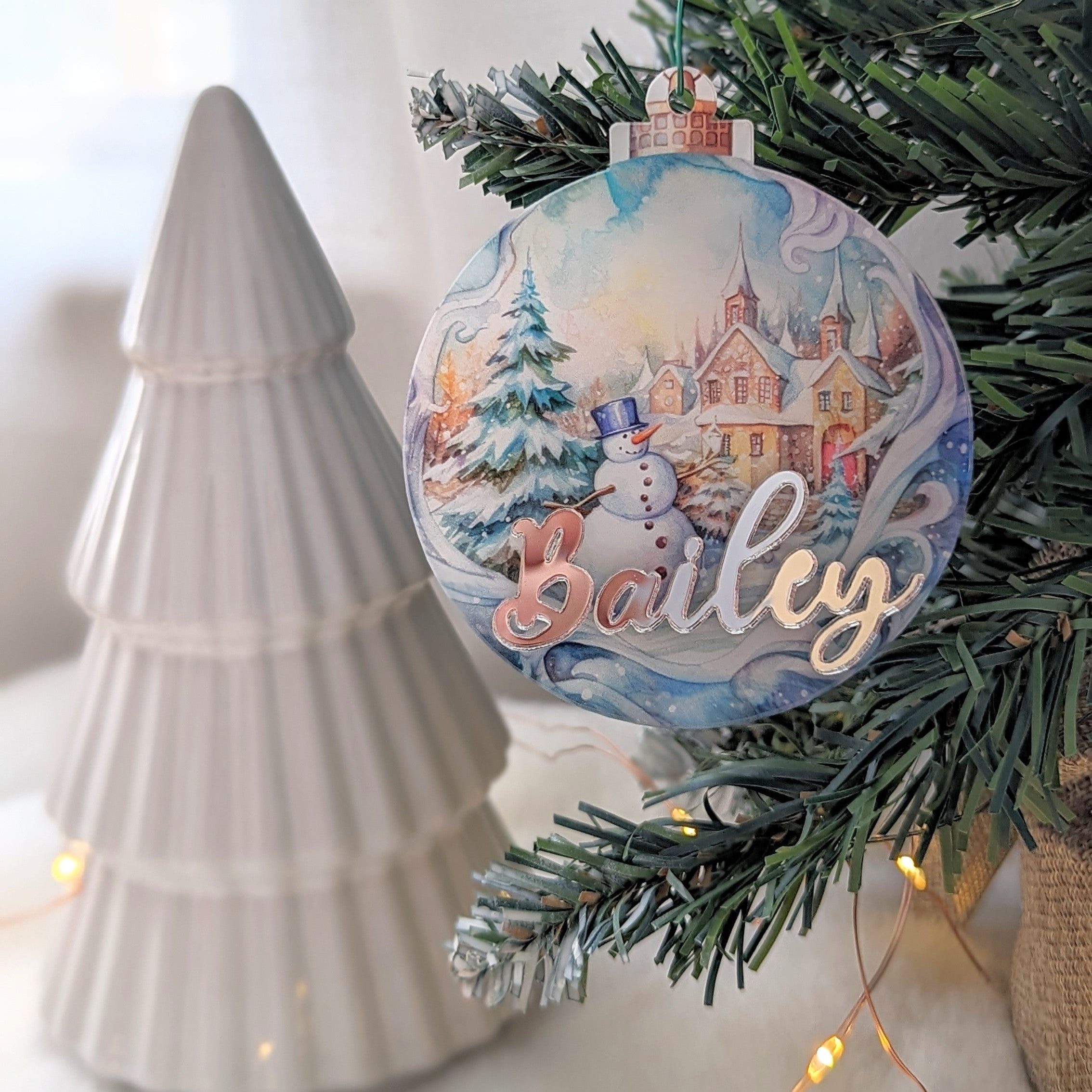 Winter Wonderland Christmas Baubles