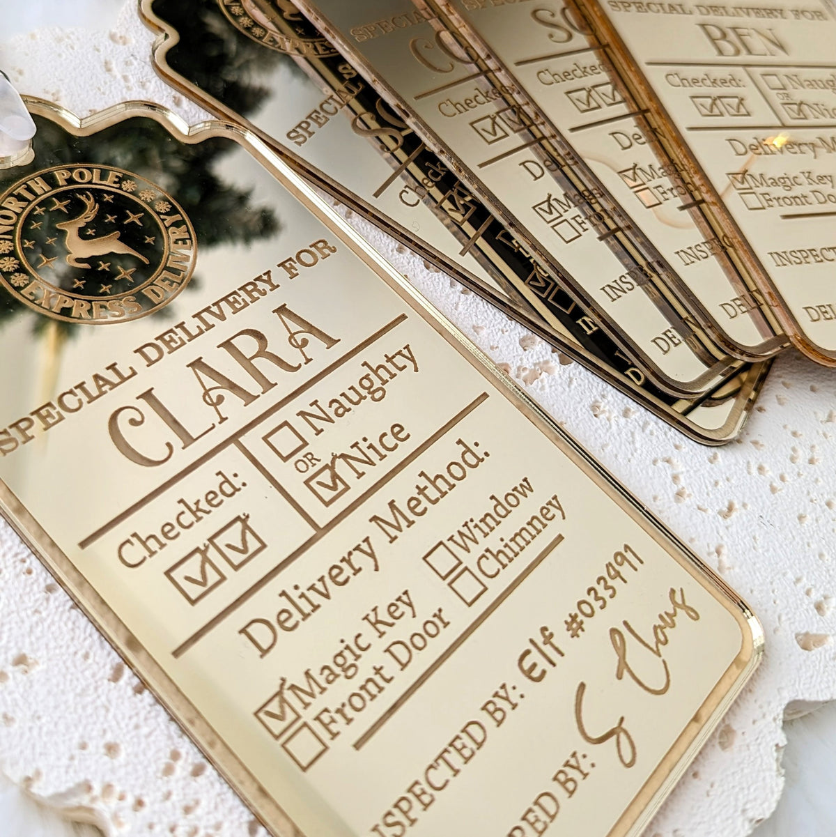 Special Delivery Tag - for sacks & stockings (TAG ONLY) – Strachan Creative
