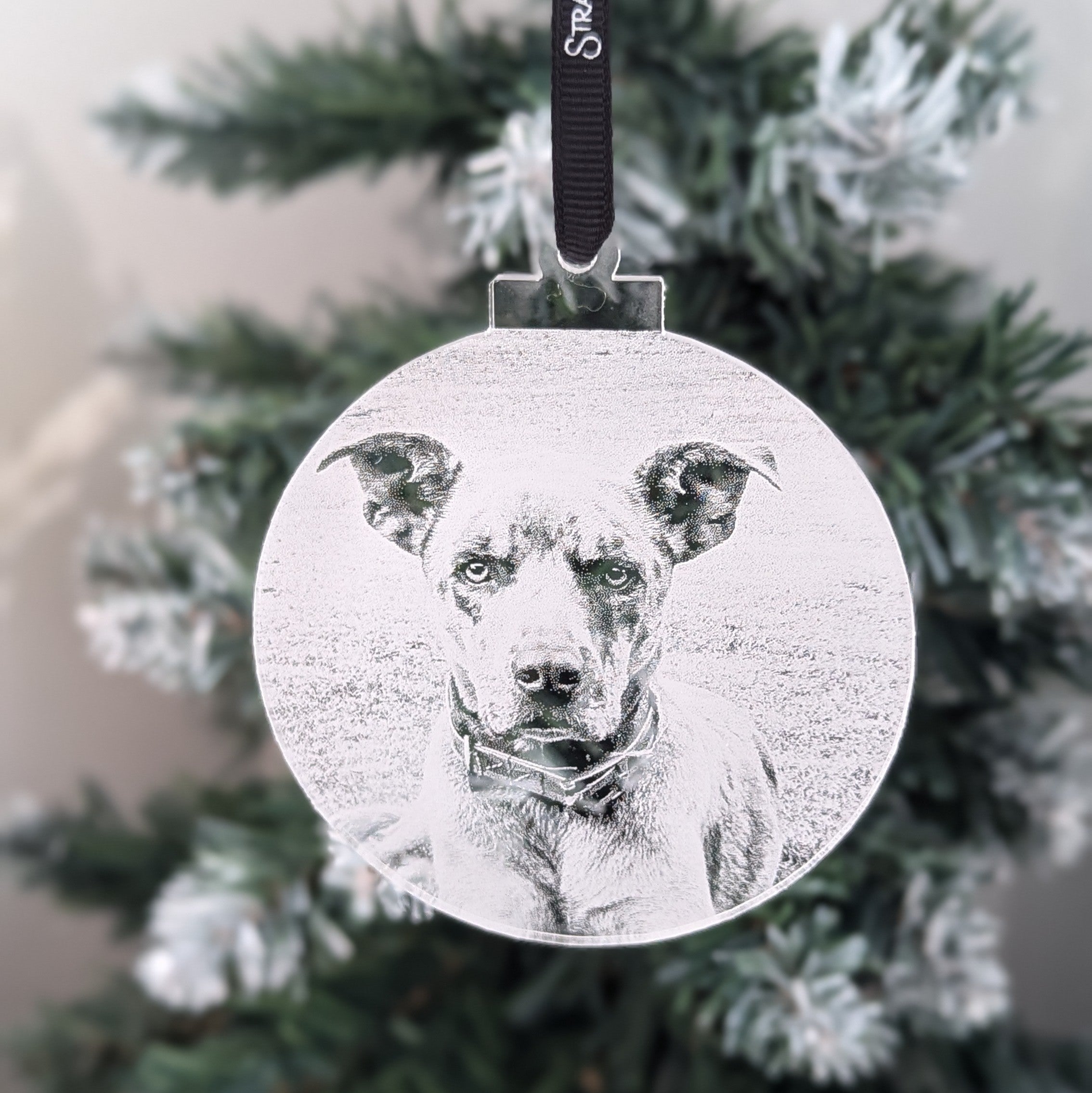 Photo Bauble - Engraved