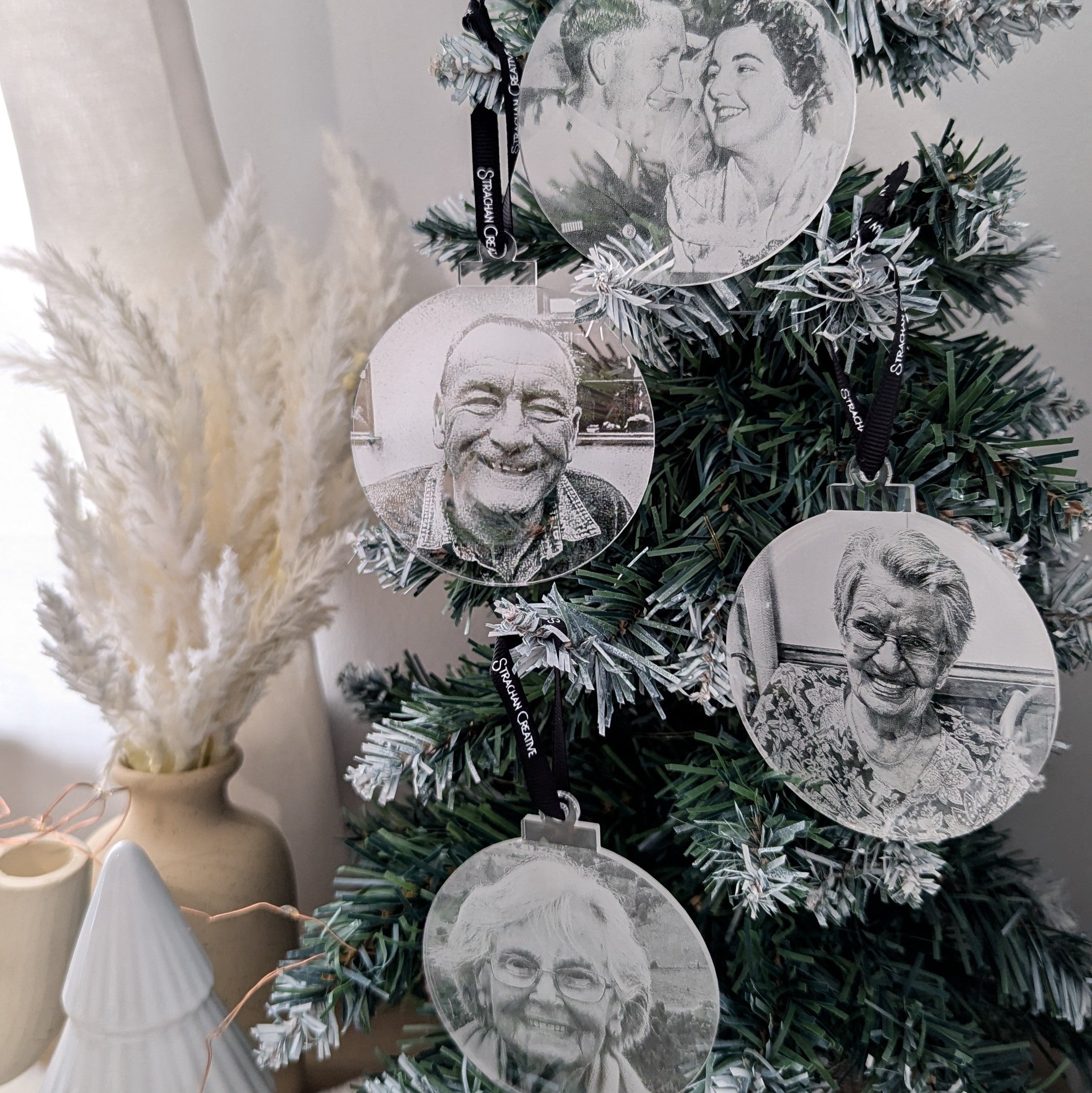 Photo Bauble - Engraved