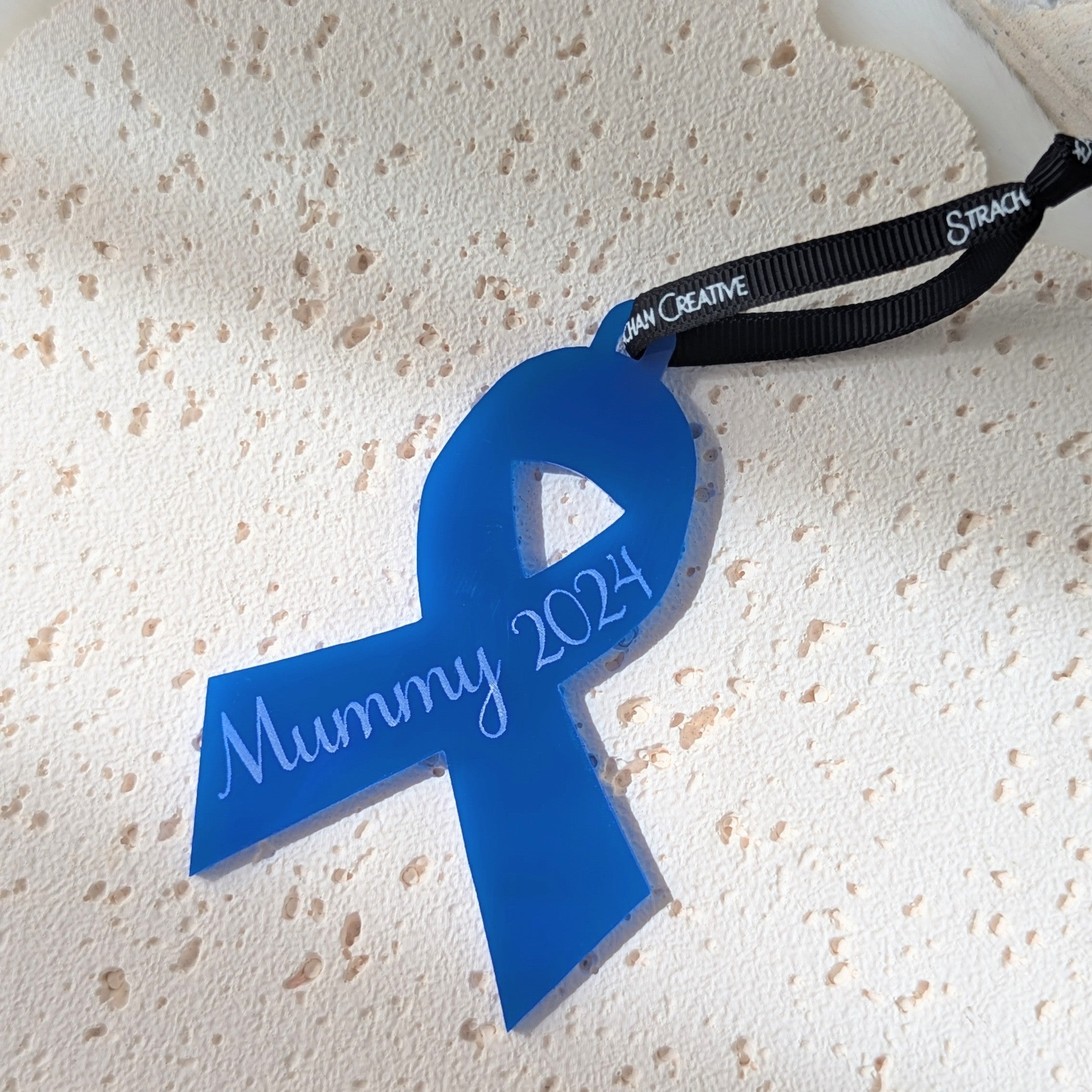 Awareness Ribbon Christmas Bauble