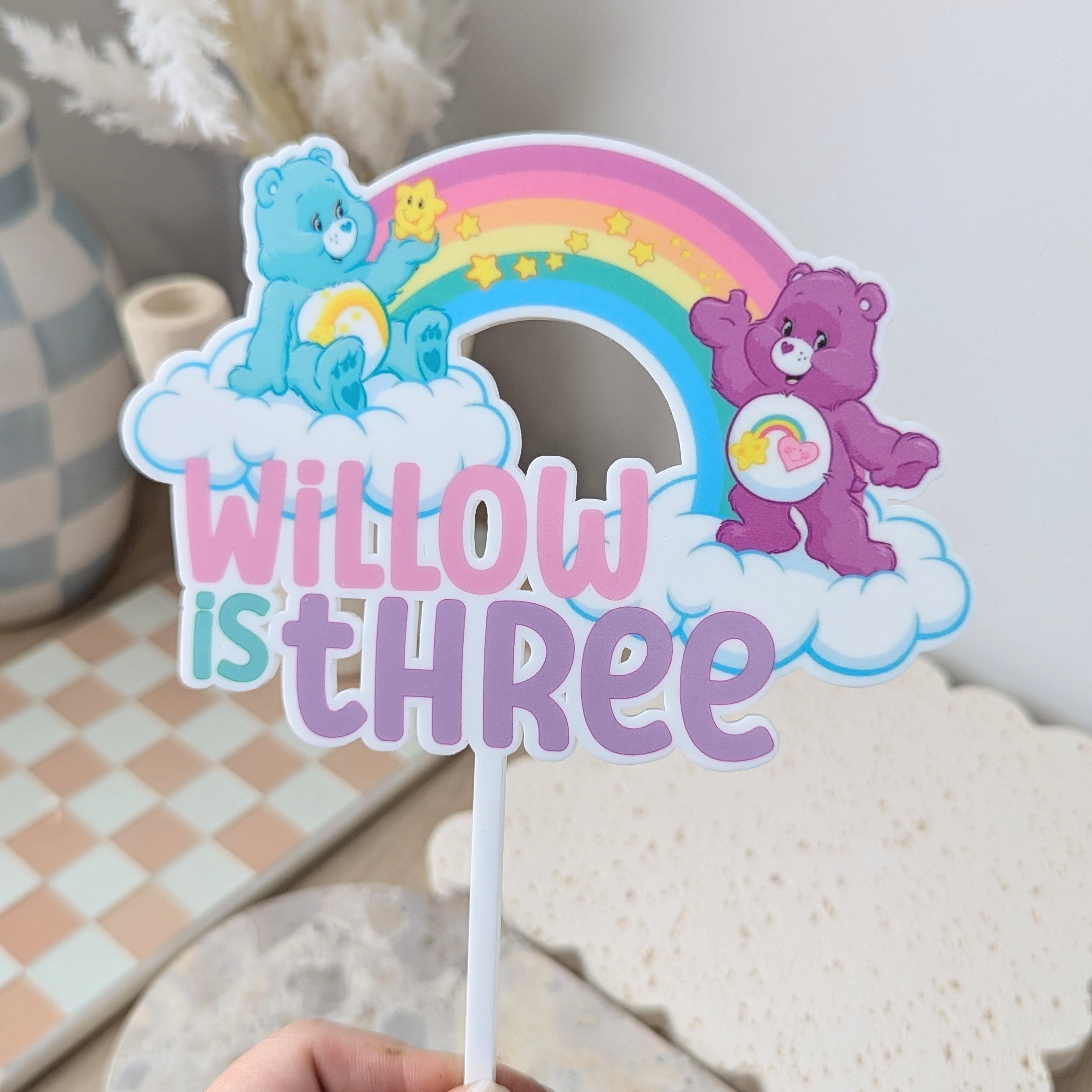 Care Bears Cake Topper