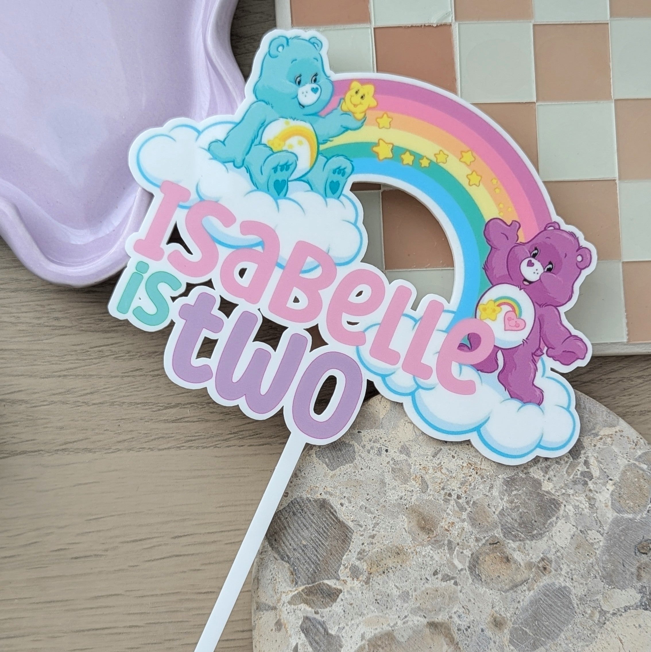 Care Bears Cake Topper