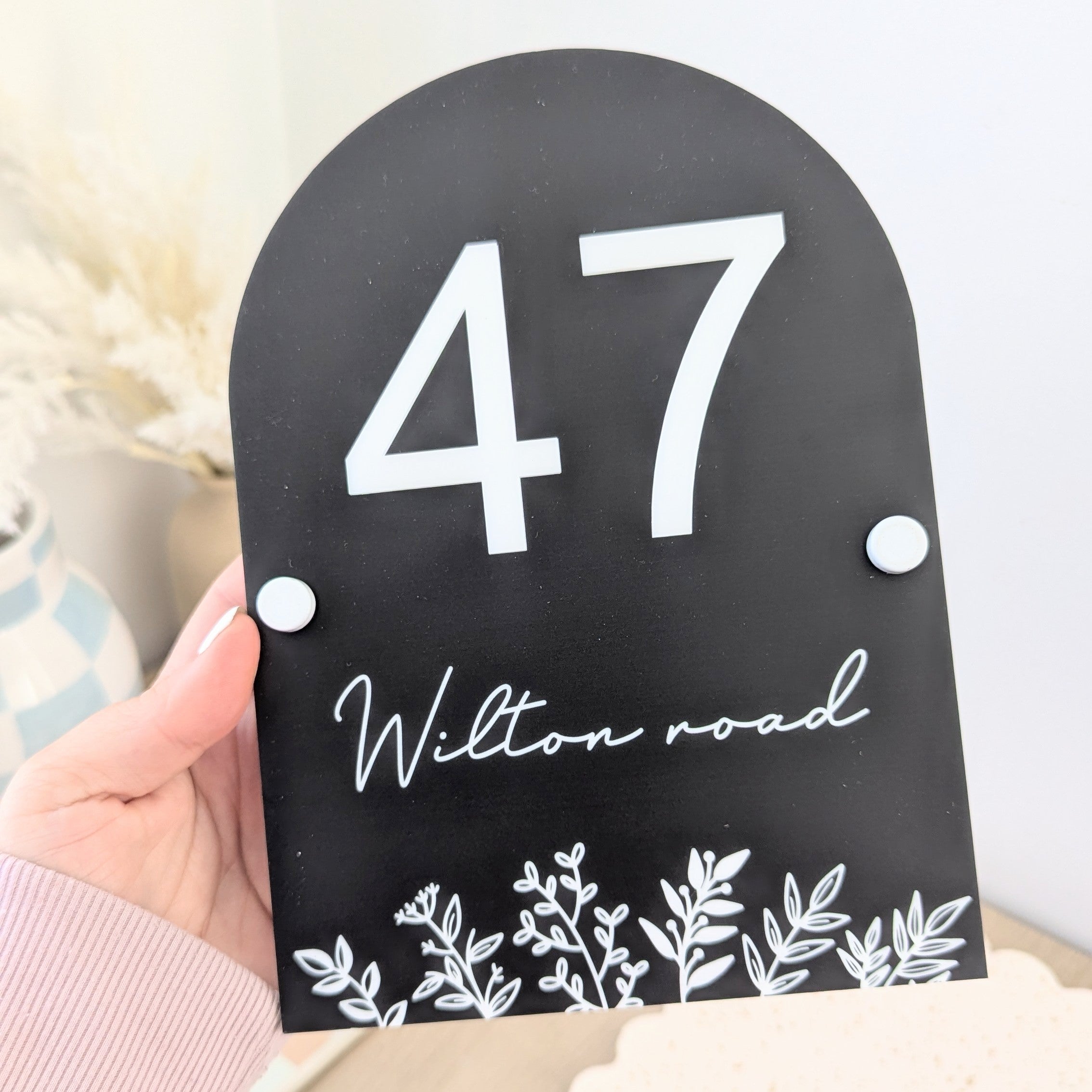 House Sign (Glow in the Dark option available)