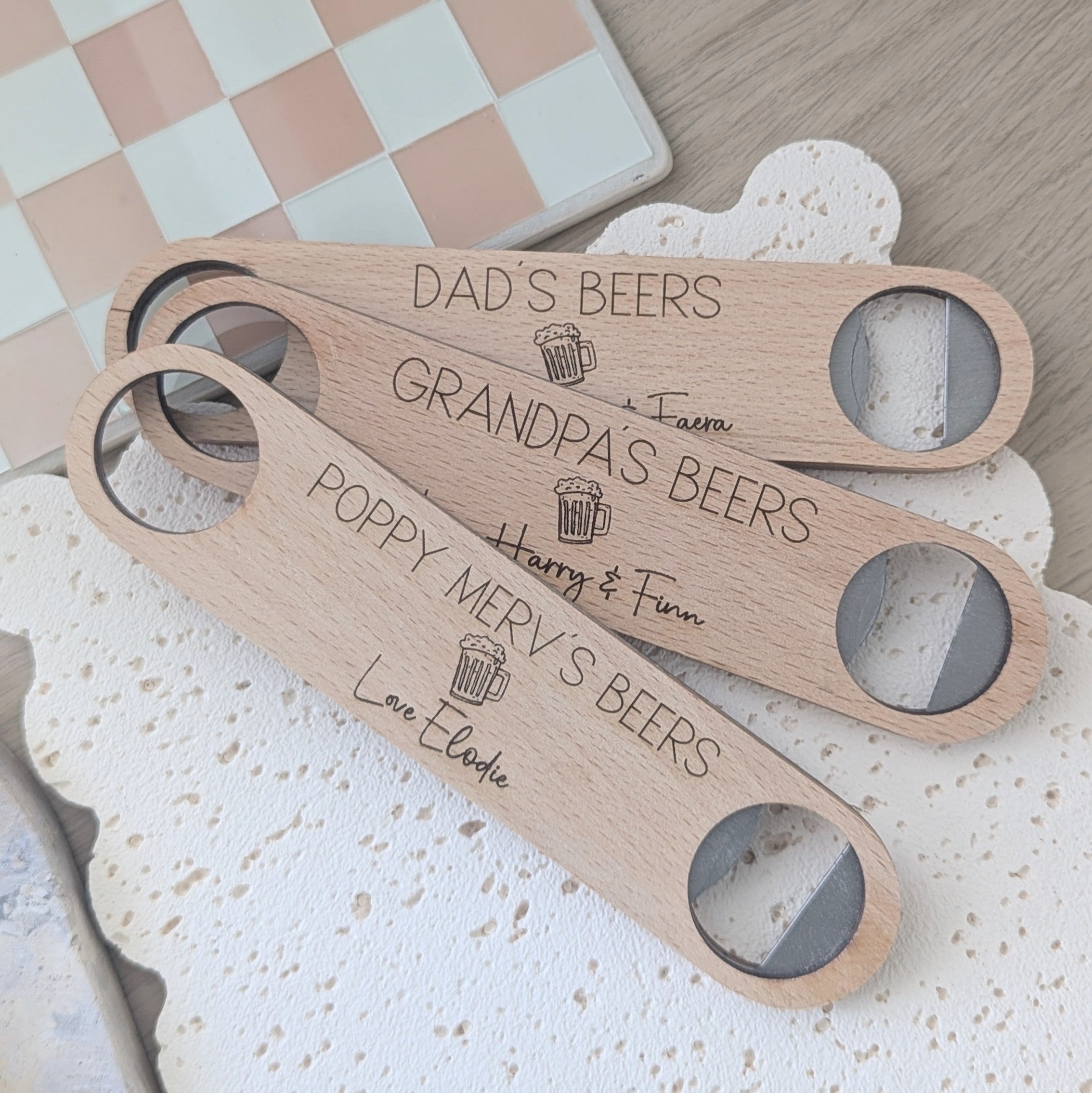 Wooden Bottle Opener