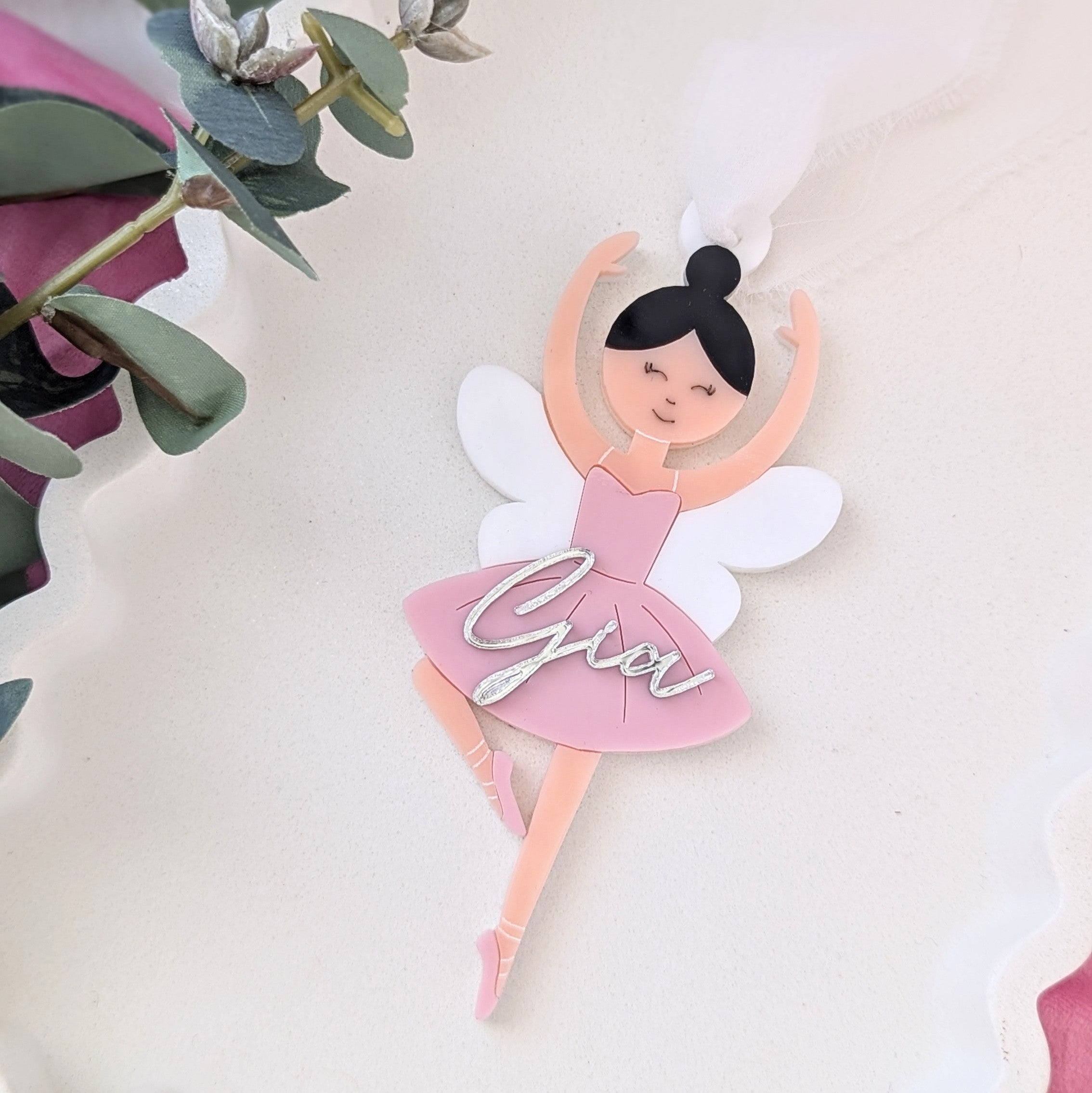 Ballerina Fairy Christmas Decoration