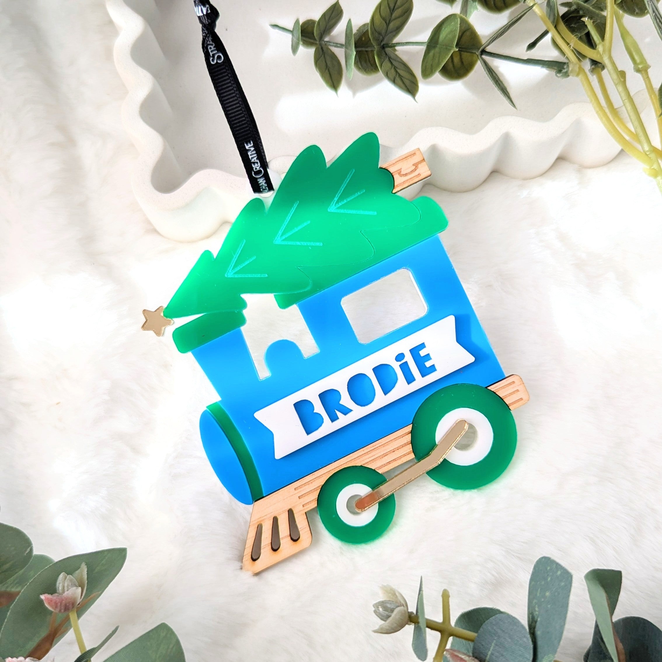 Choo Choo Train Christmas Decoration