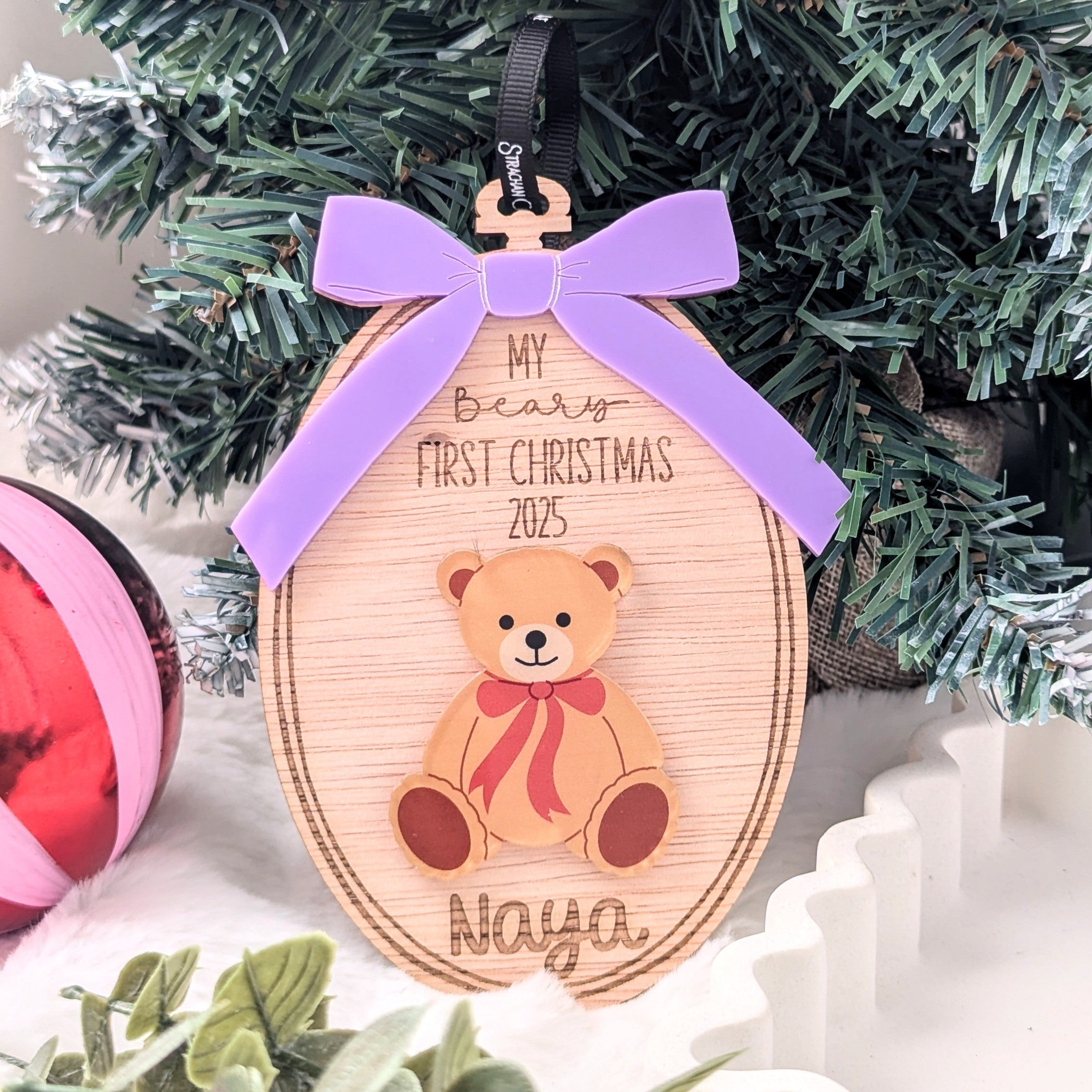 Beary First Christmas Decoration