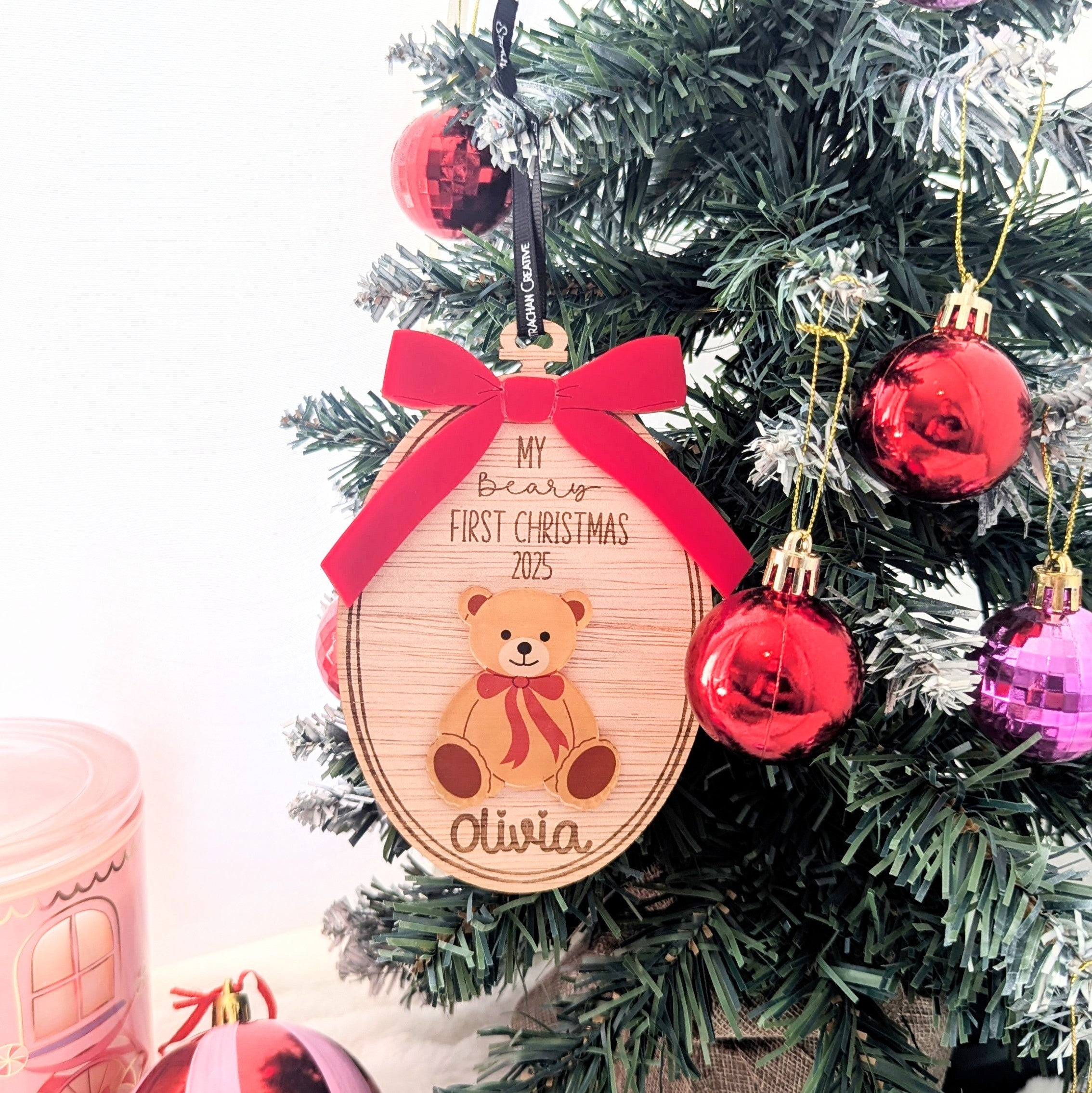 Beary First Christmas Decoration