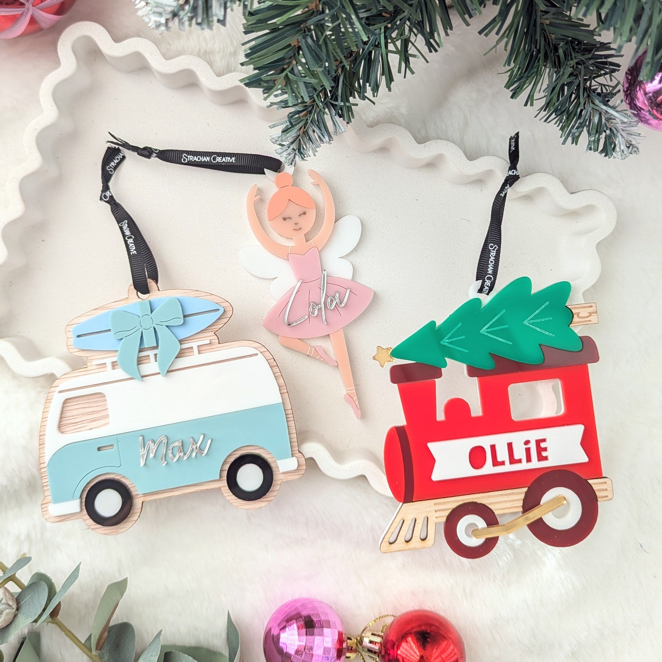 Kombi Surf Van Christmas Decoration