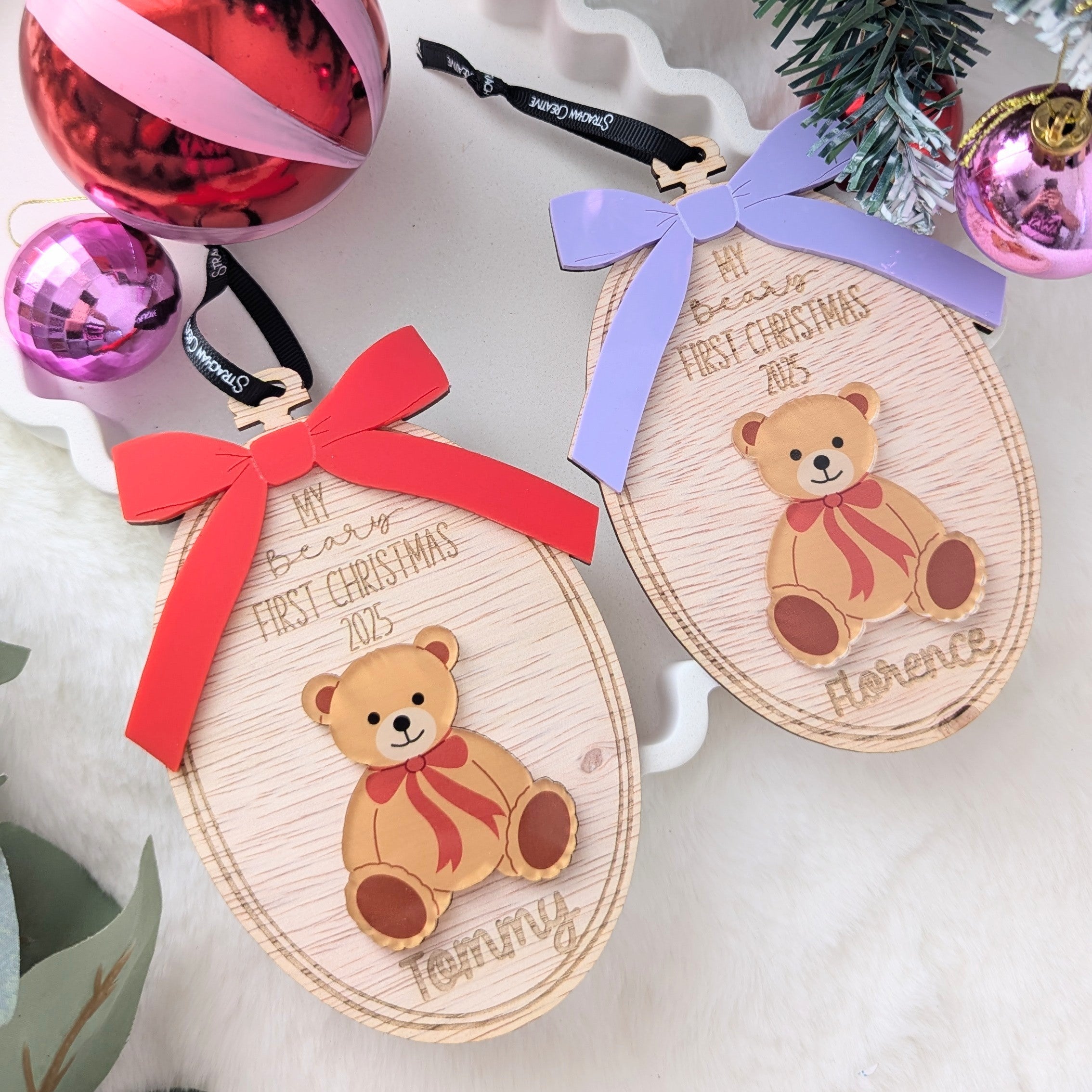 Beary First Christmas Decoration