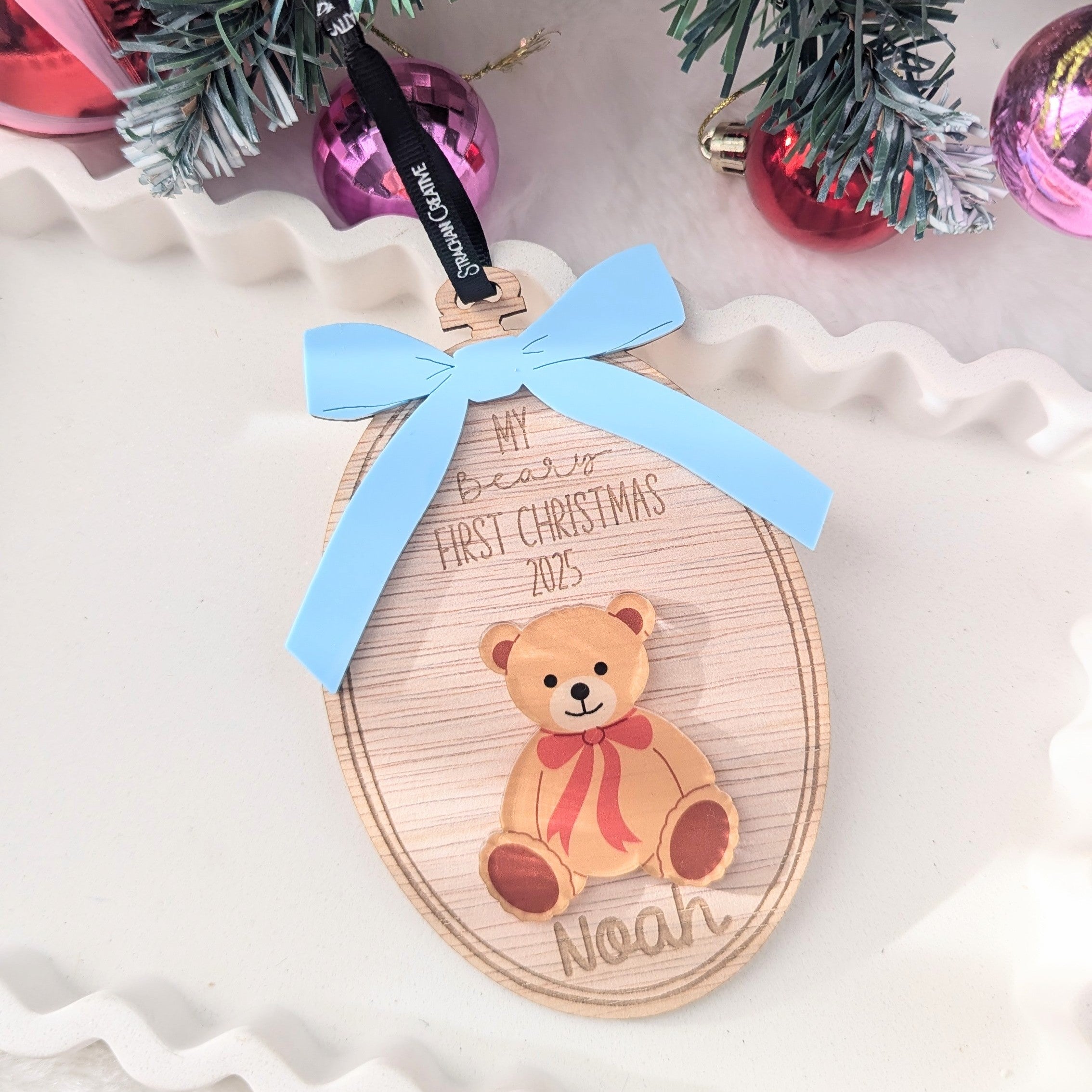 Beary First Christmas Decoration
