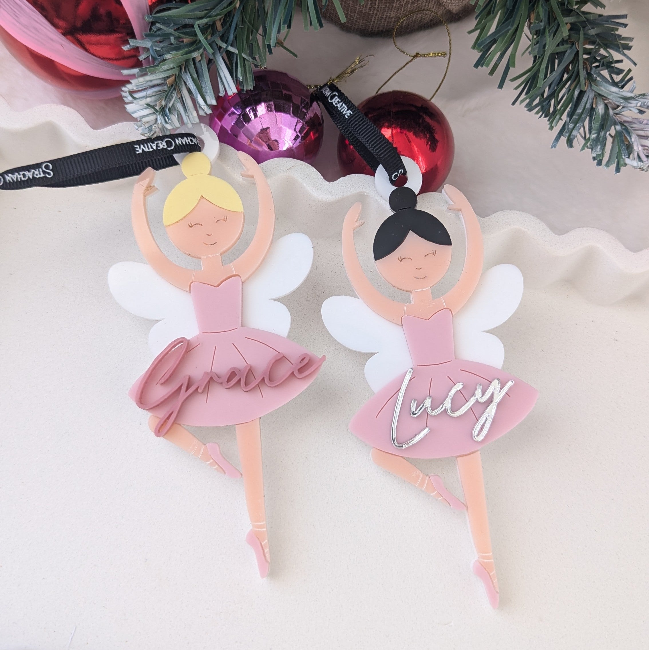 Ballerina Fairy Christmas Decoration