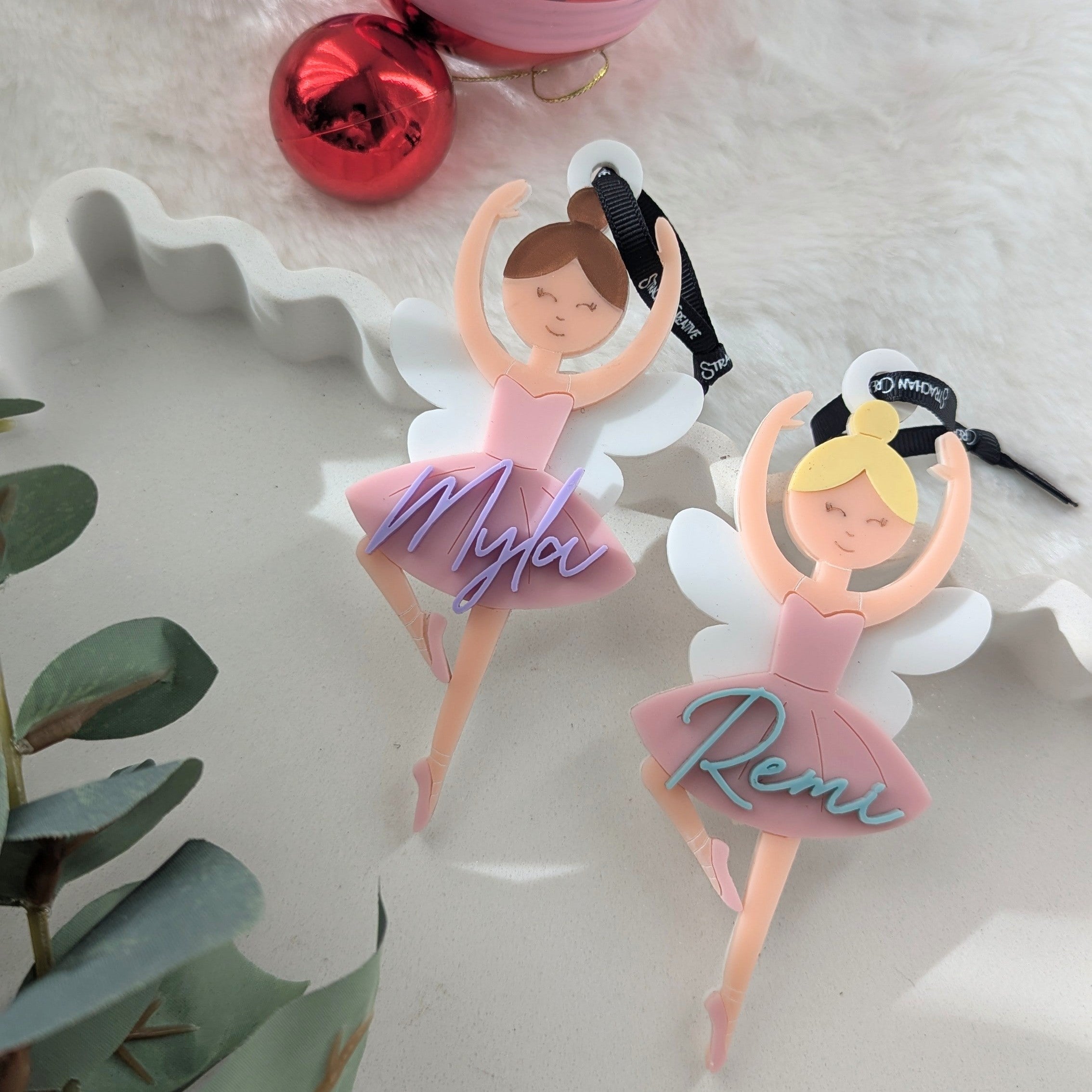 Ballerina Fairy Christmas Decoration