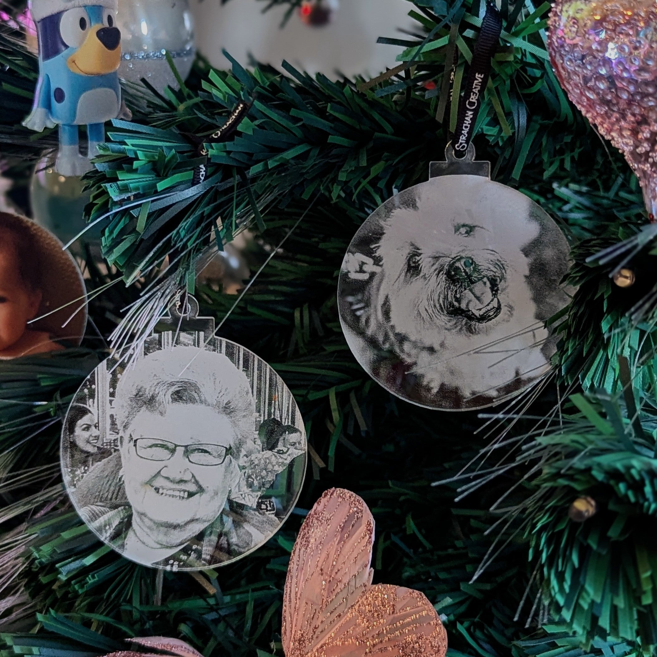 Photo Bauble - Engraved