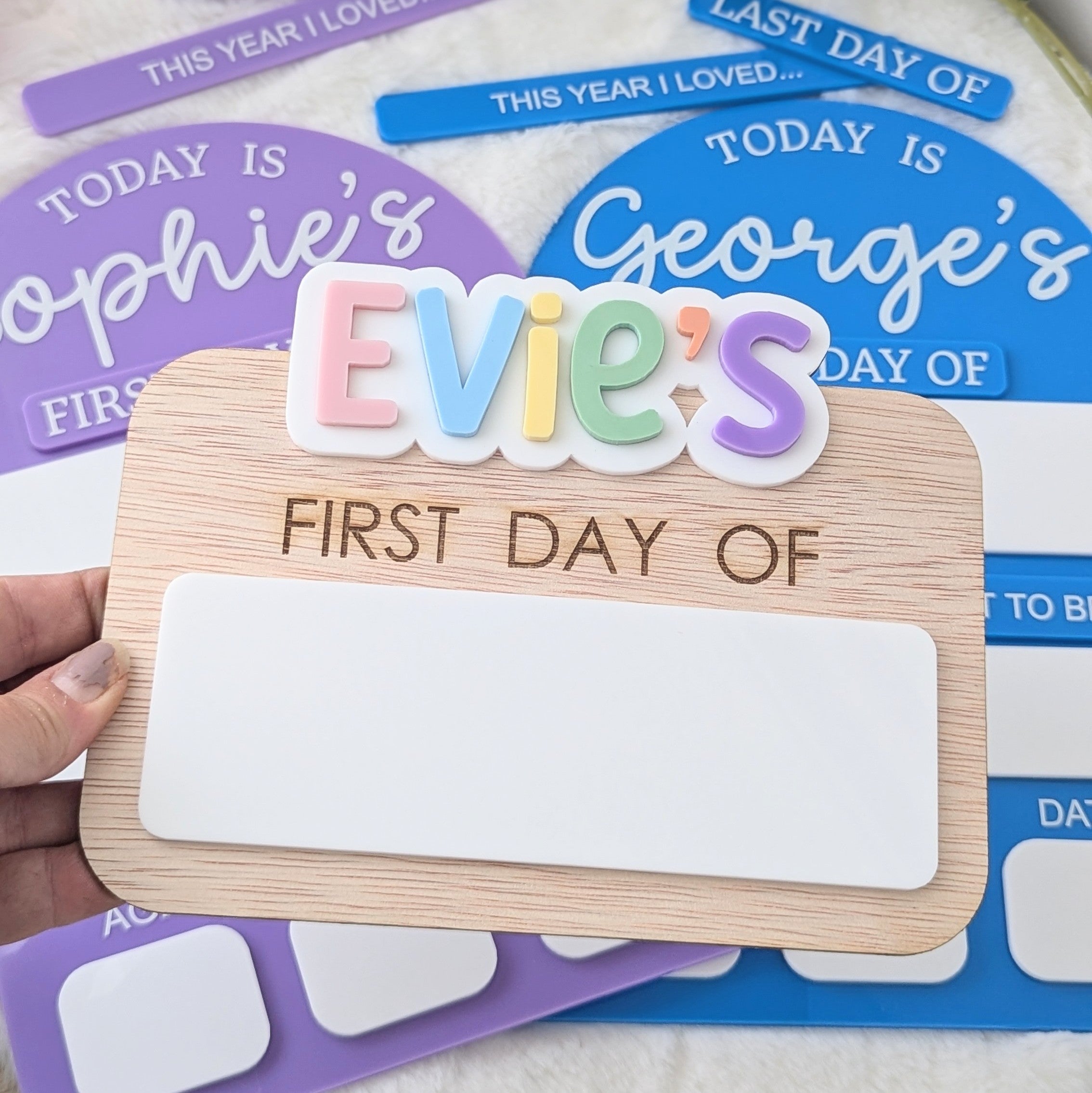 First Day of.. Boards - Small