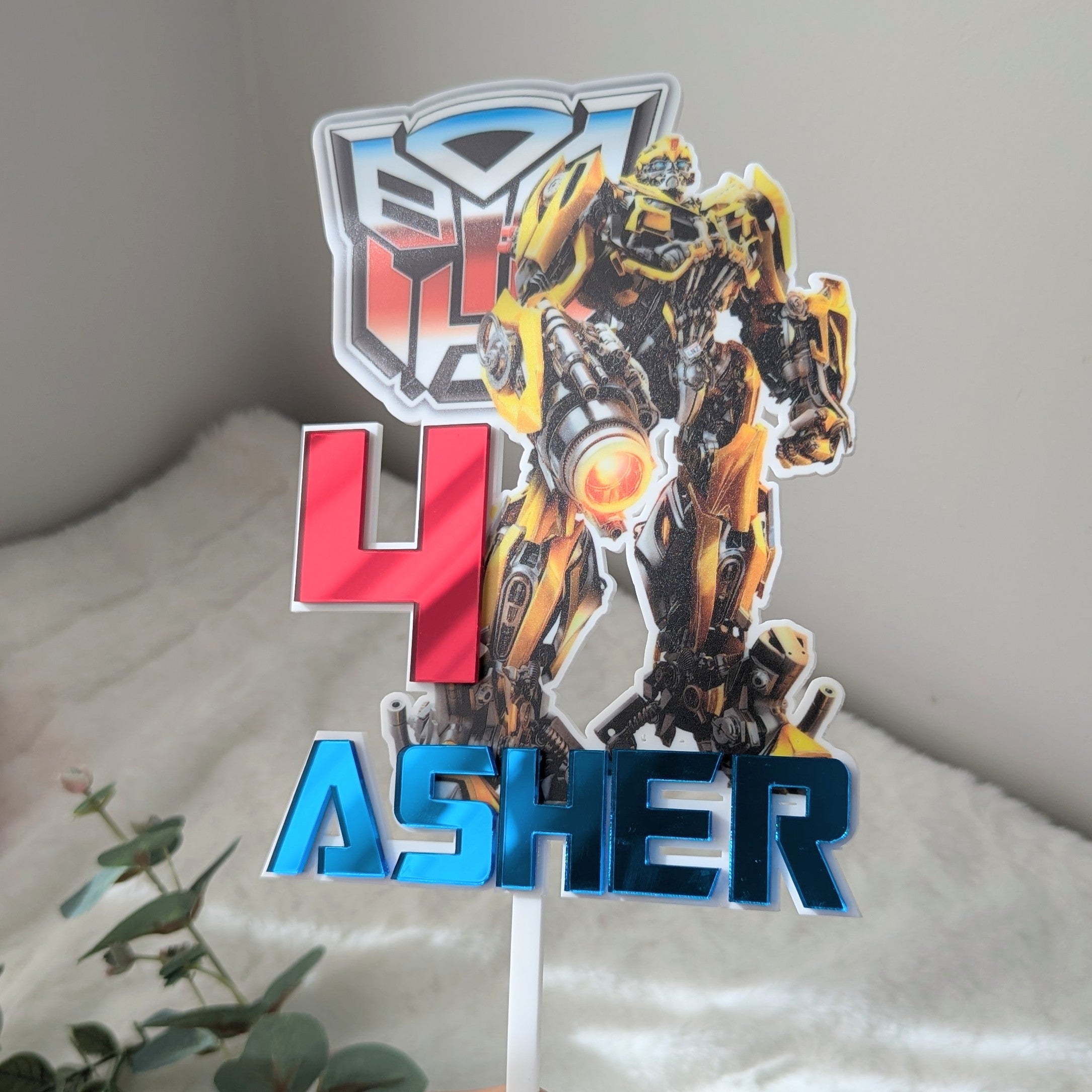 Transformers Cake Topper