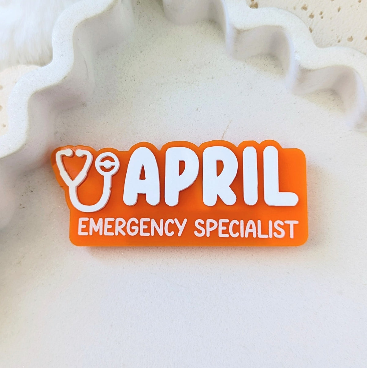 Name Badge with icon options