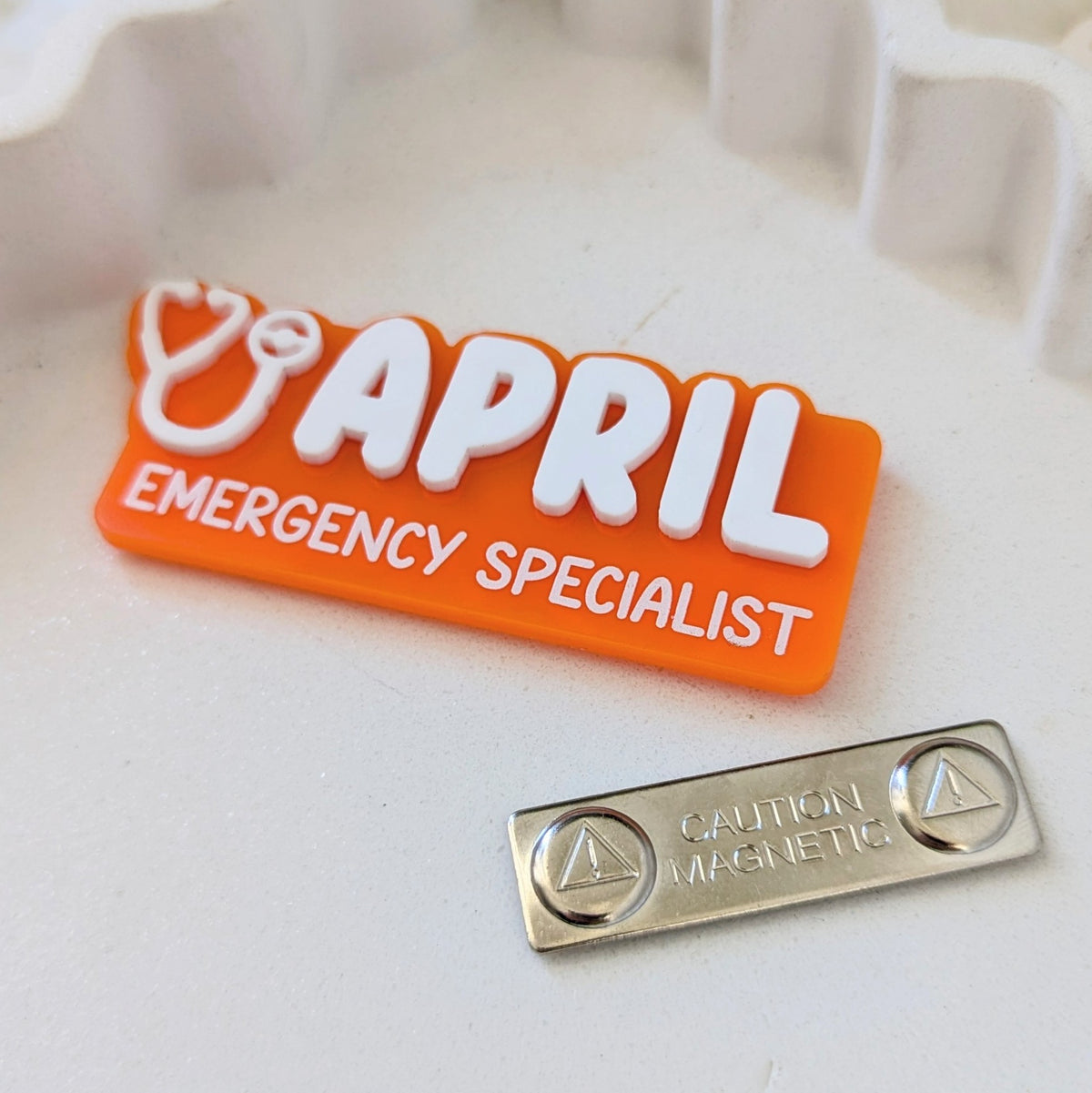 Name Badge with icon options