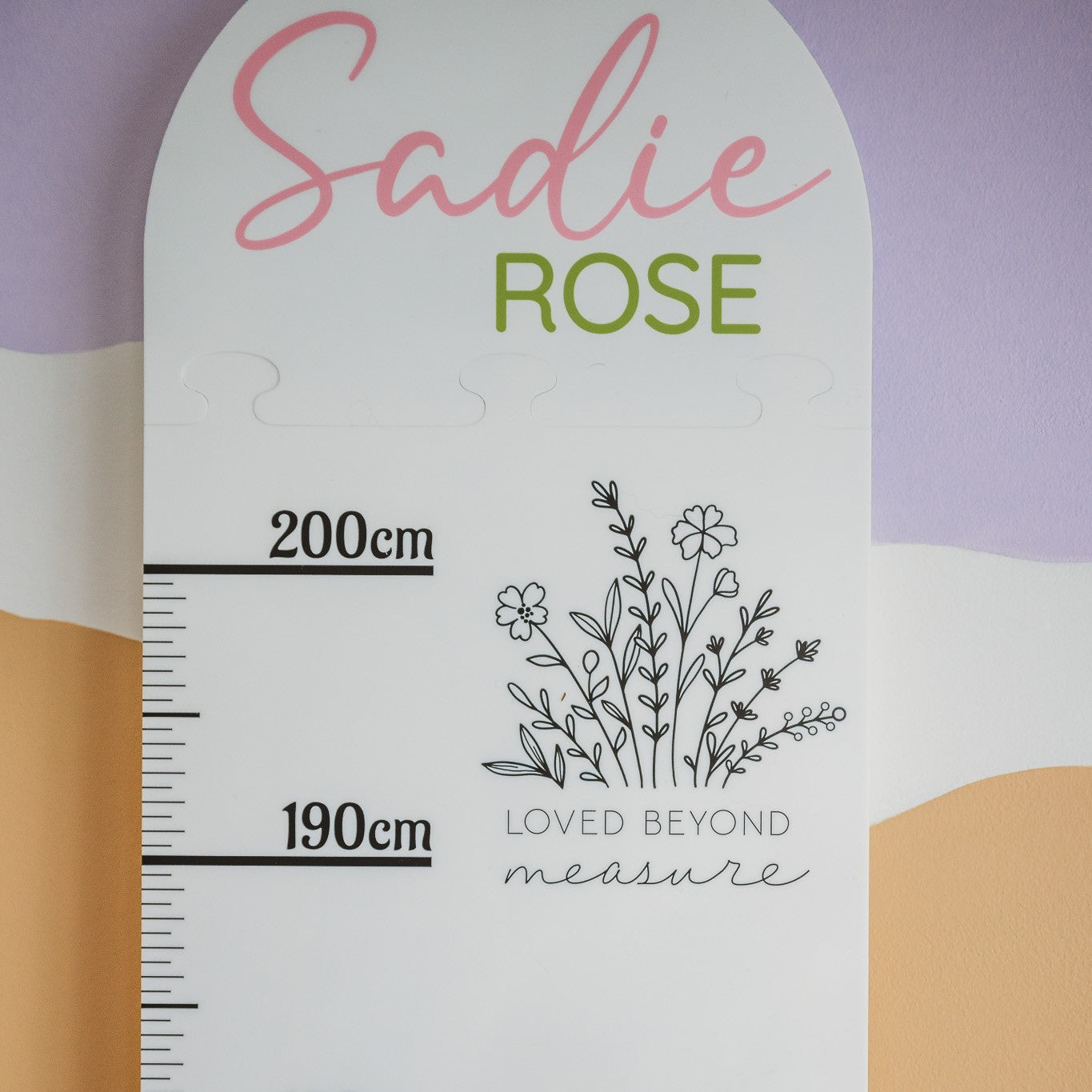 Free Printable Height Measurement Chart Loved Beyond Measure Height