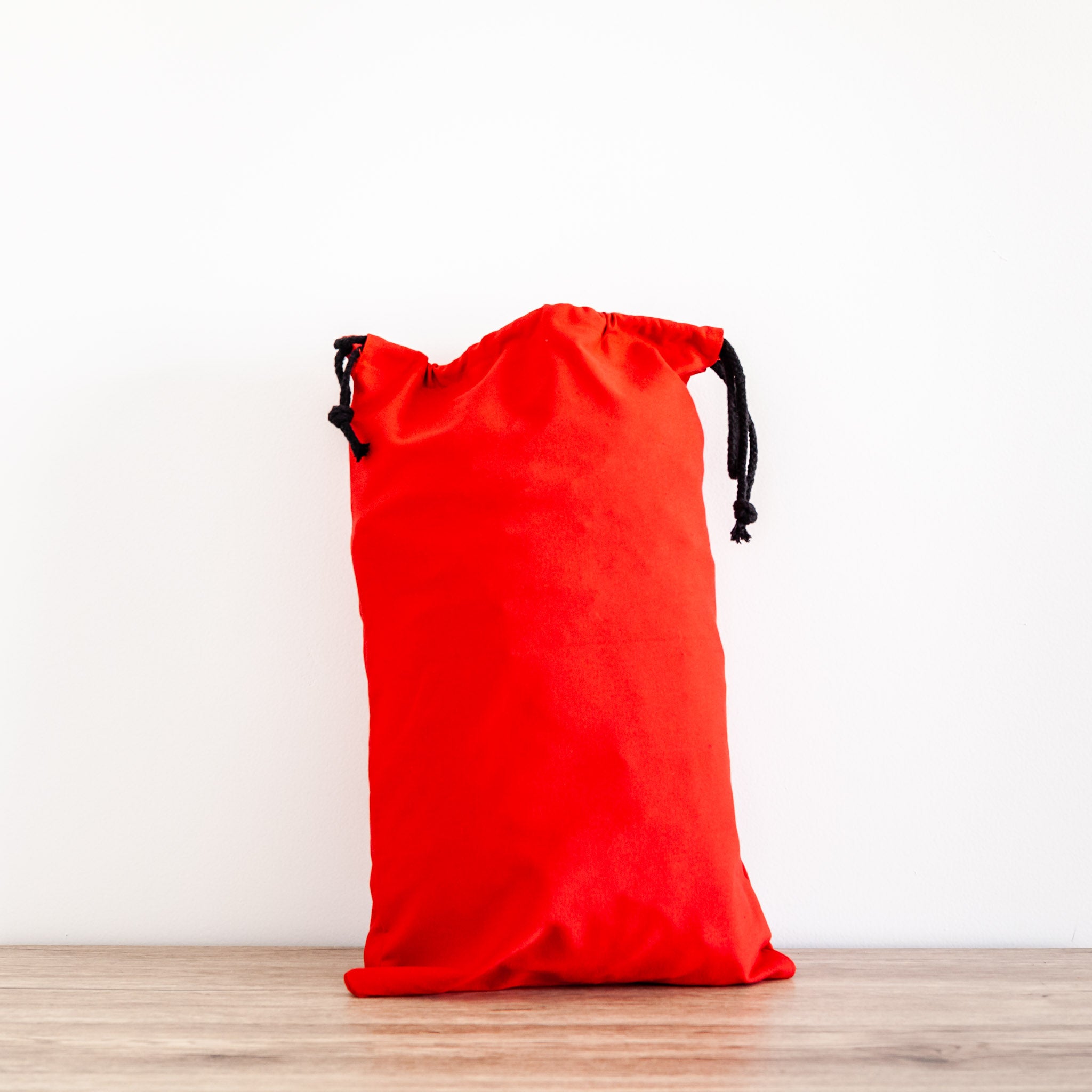 Fabric Santa Sack with Tag - PLD