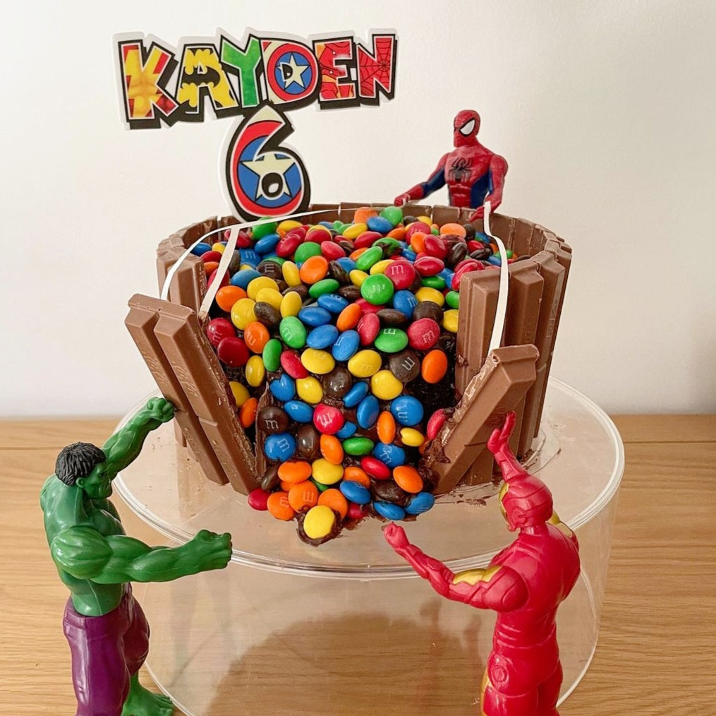 Superhero Cake Topper