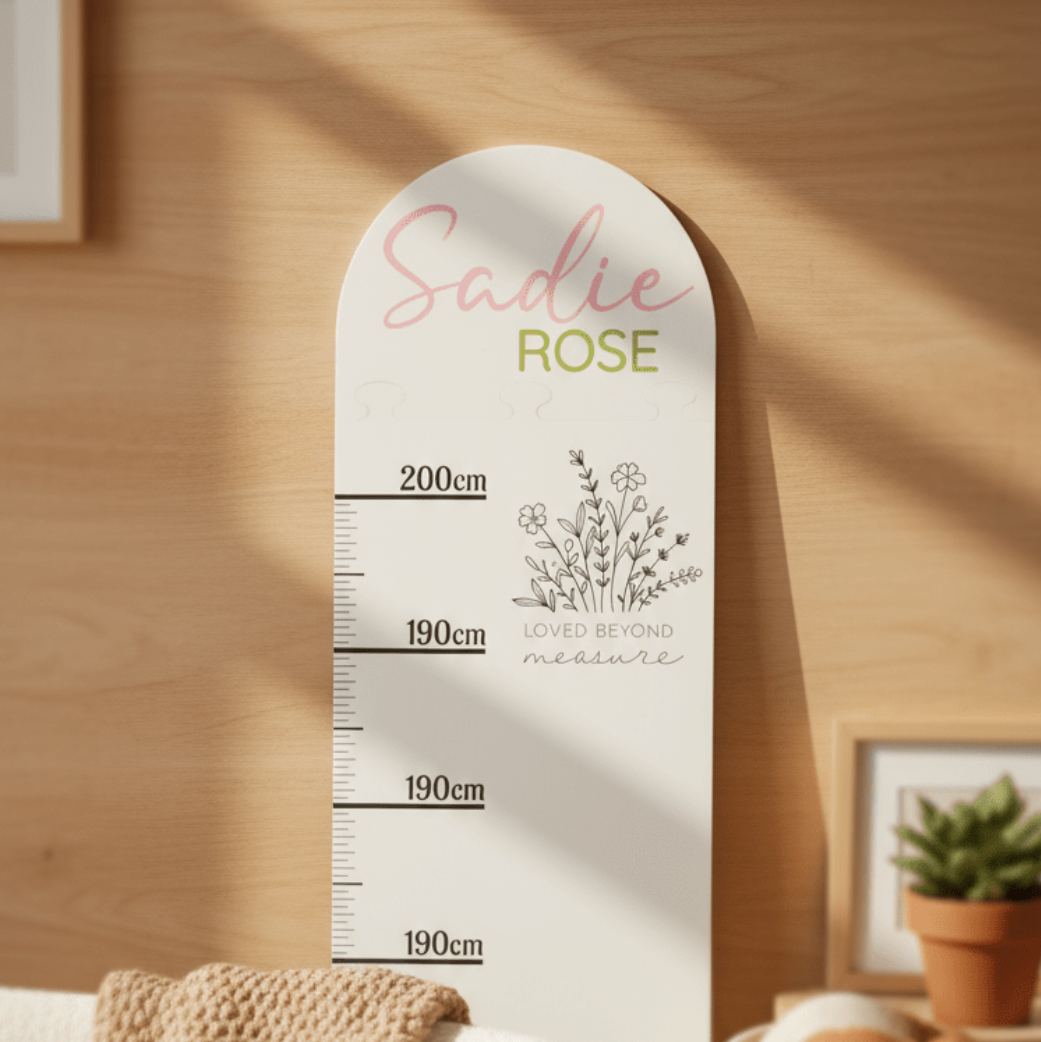 Loved beyond Measure - Height Chart