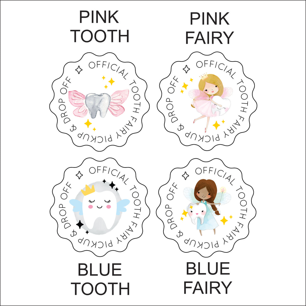 Tooth Fairy Door Hanger with Tooth Collector