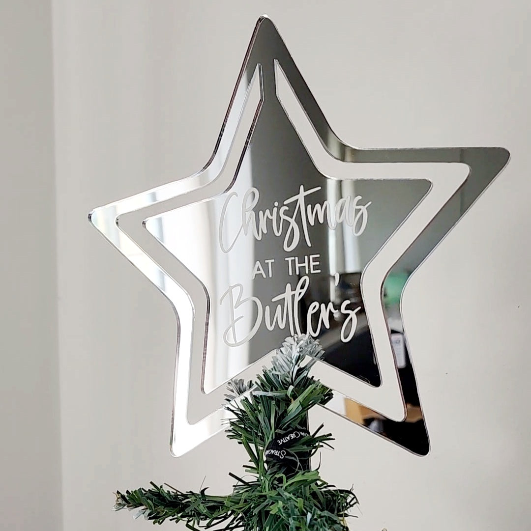 Christmas Star Tree Topper