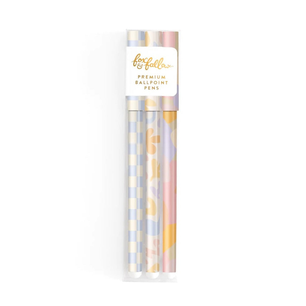 Pack of 3 Premium Ballpoint Pens