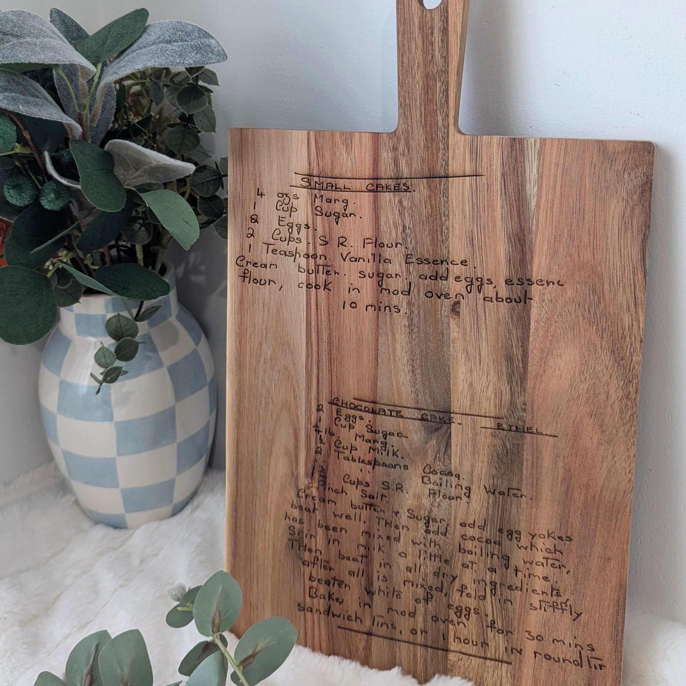 Recipe Paddle