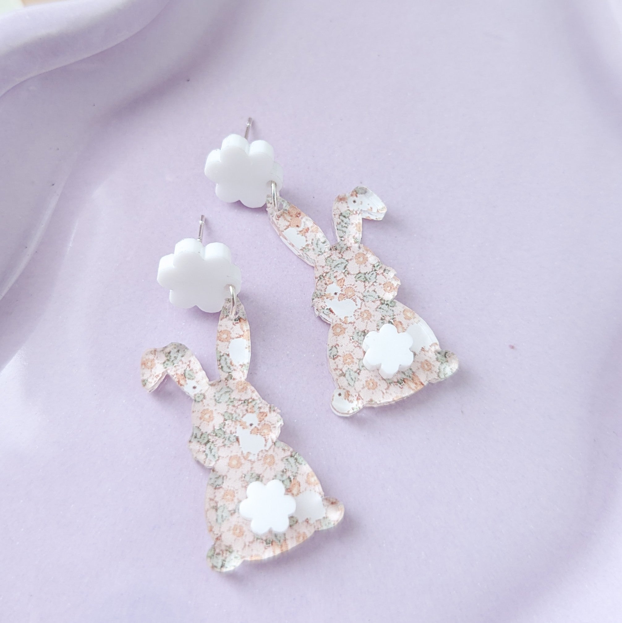 1658 Bunny Dangle Stud Earrings – Strachan Creative