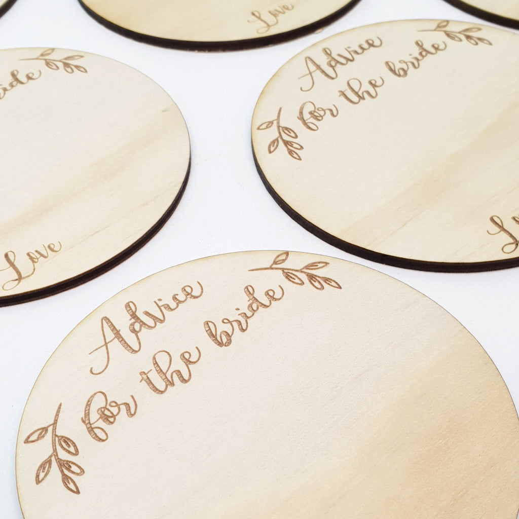Advice for the Bride discs