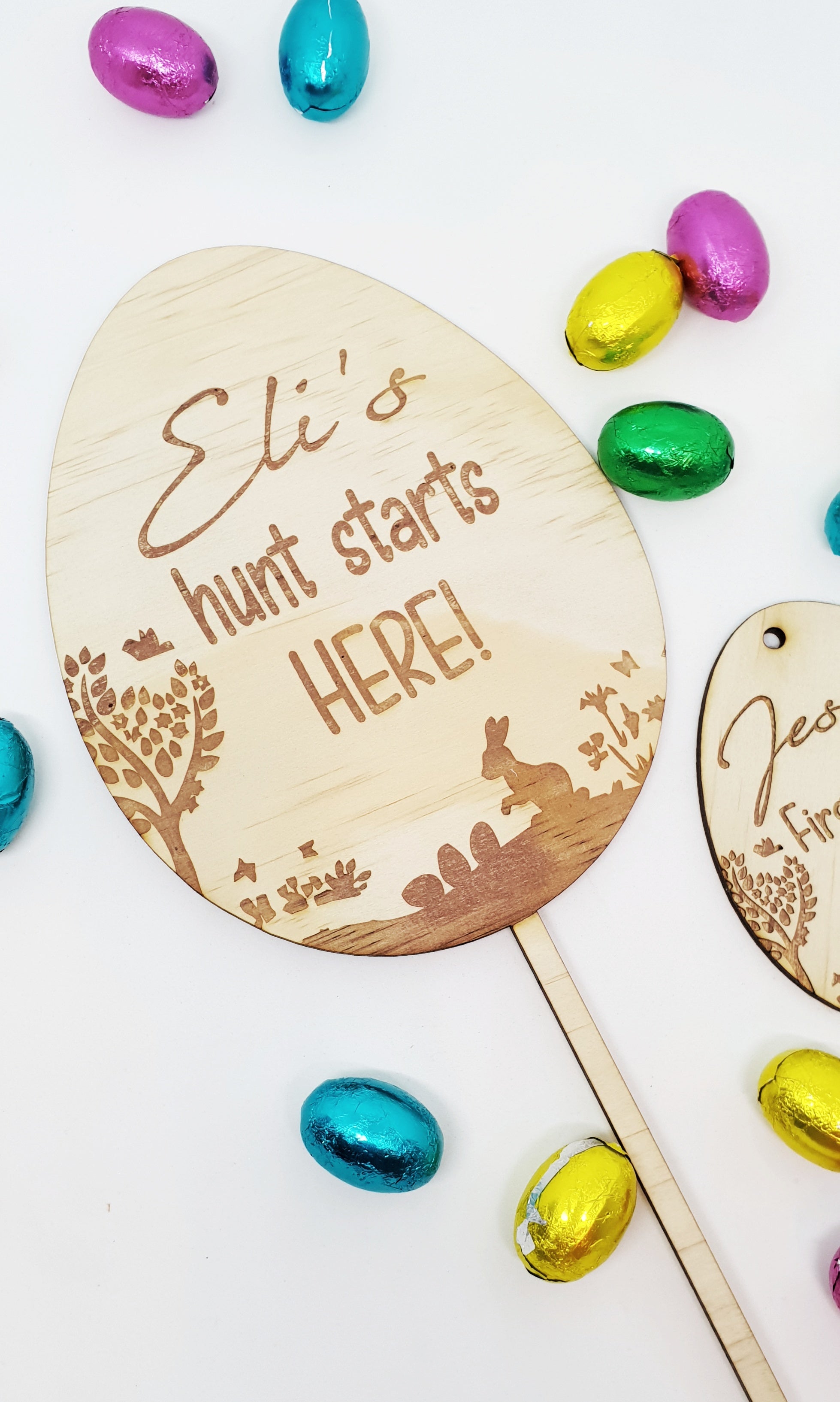 Easter Egg Hunt Sign