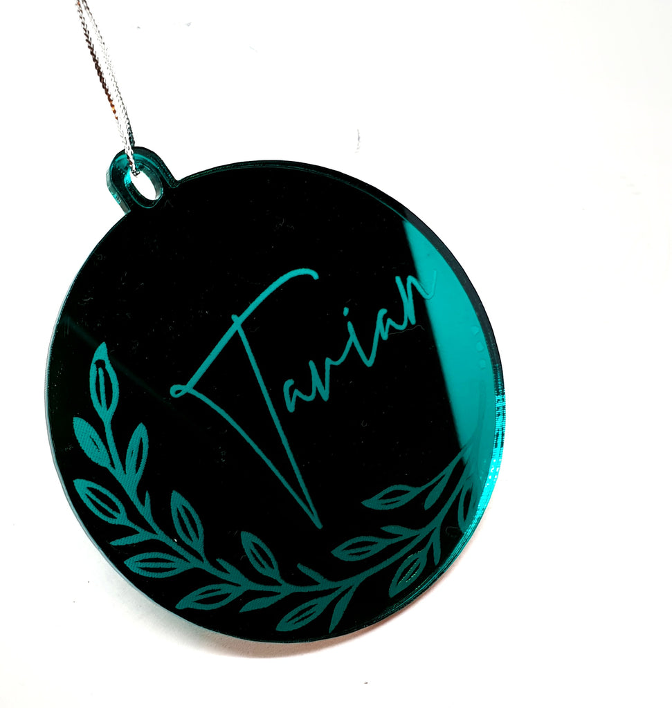Personalised Christmas Bauble - Style #5