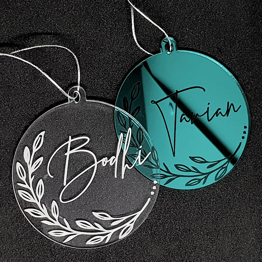 Personalised Christmas Bauble - Style #5